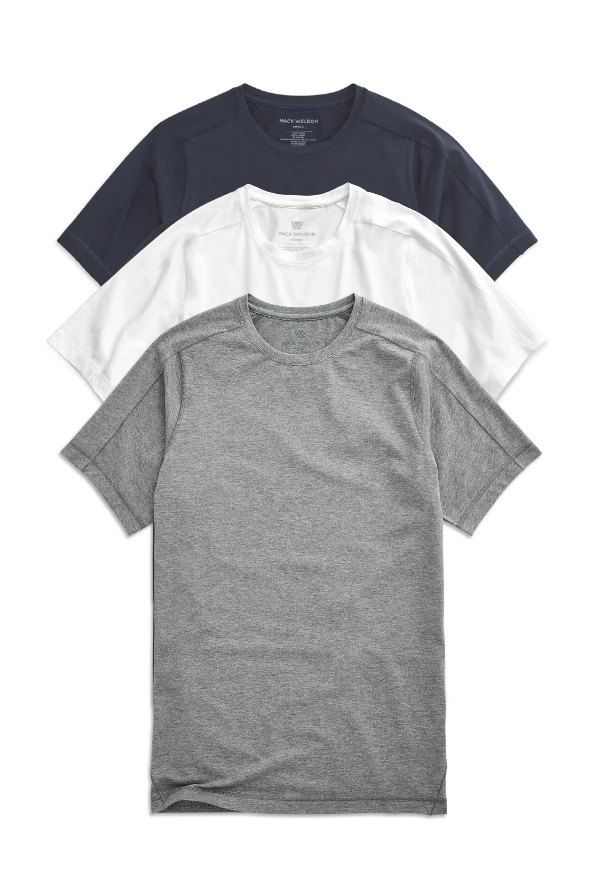 3-Pack 18-Hour Jersey Crew Neck Undershirt - Image 3