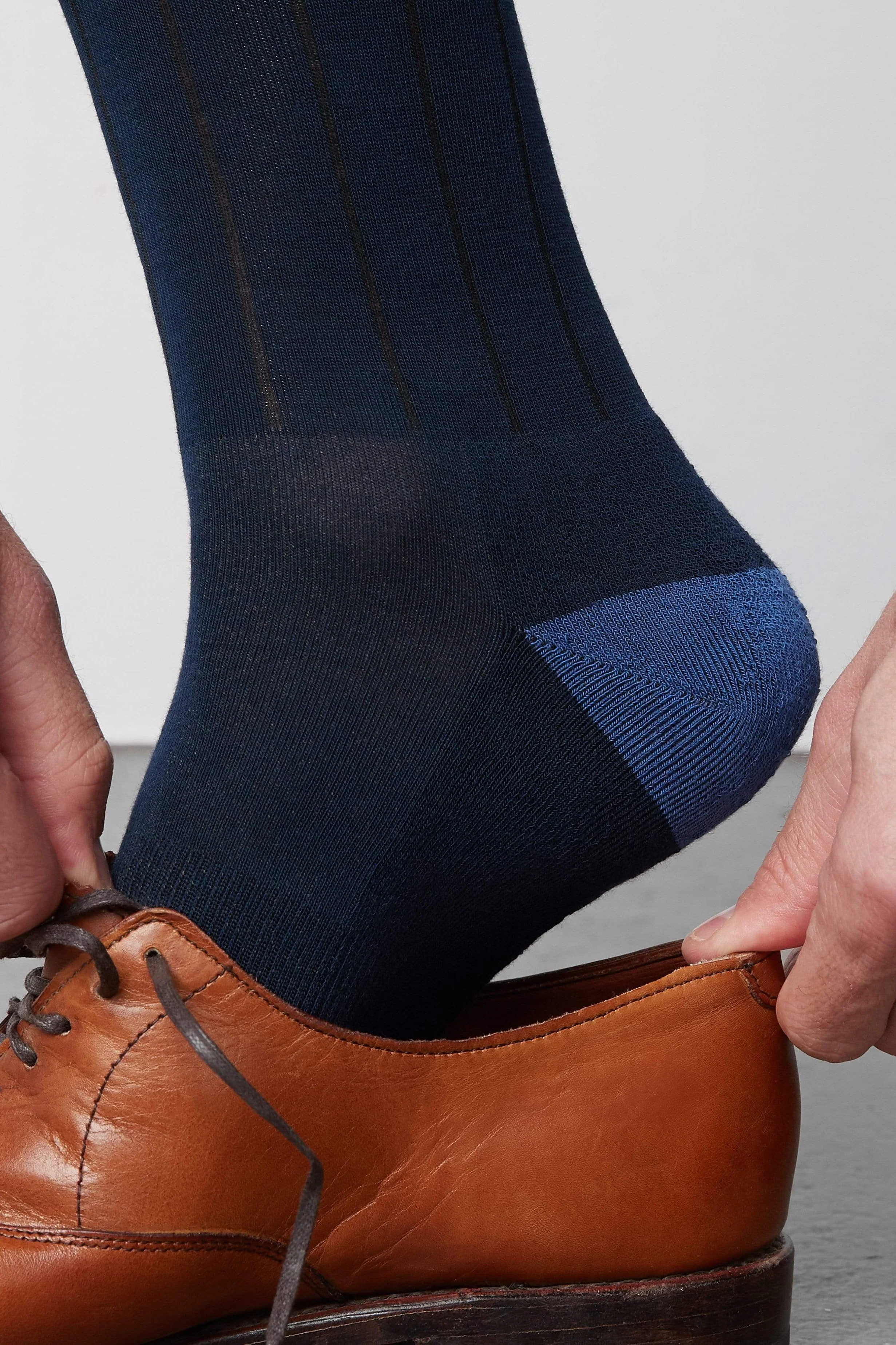 SILVER Extended Crew Dress Sock - Image 24