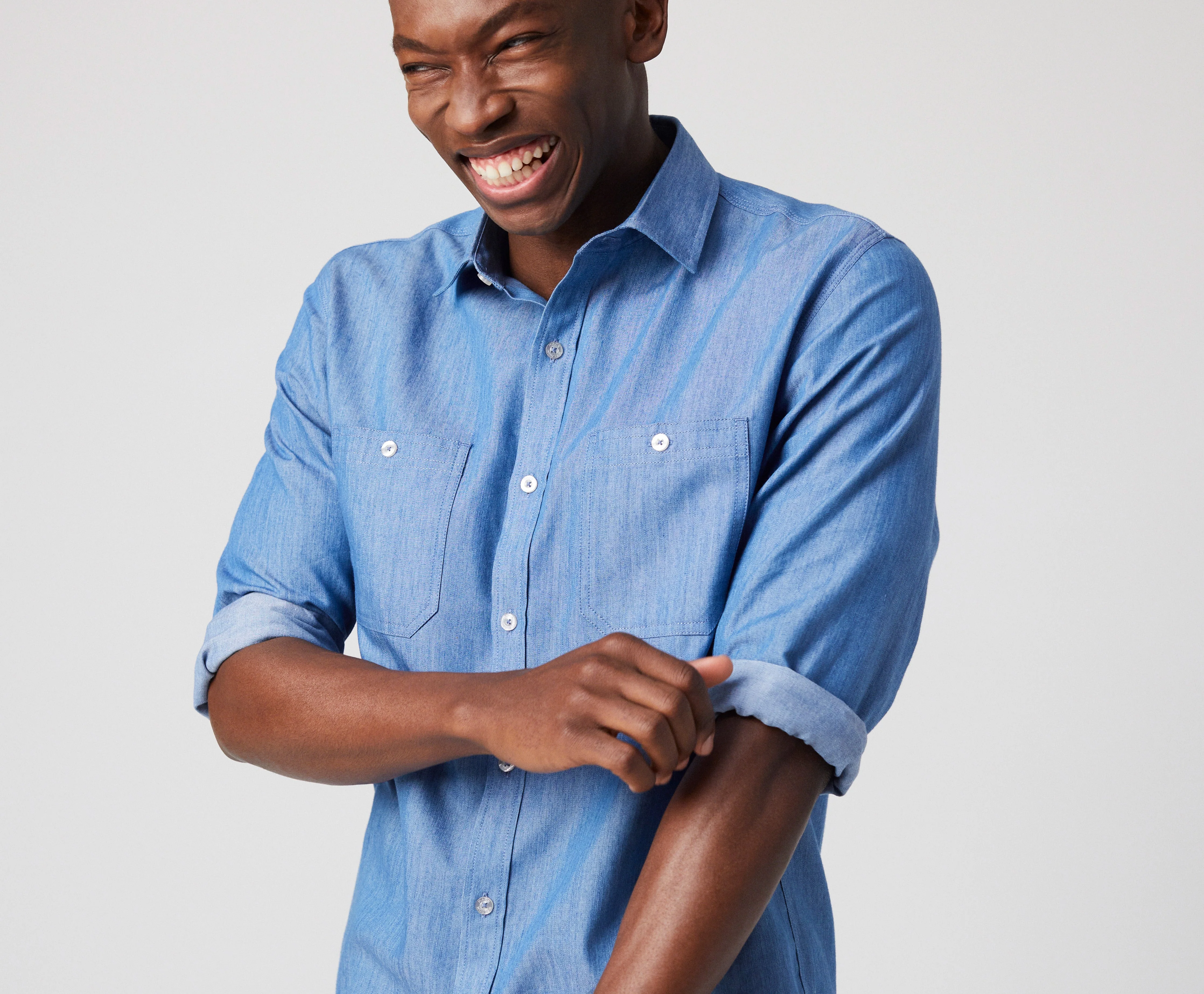 Chambray Endeavor Work Shirt - Image 5
