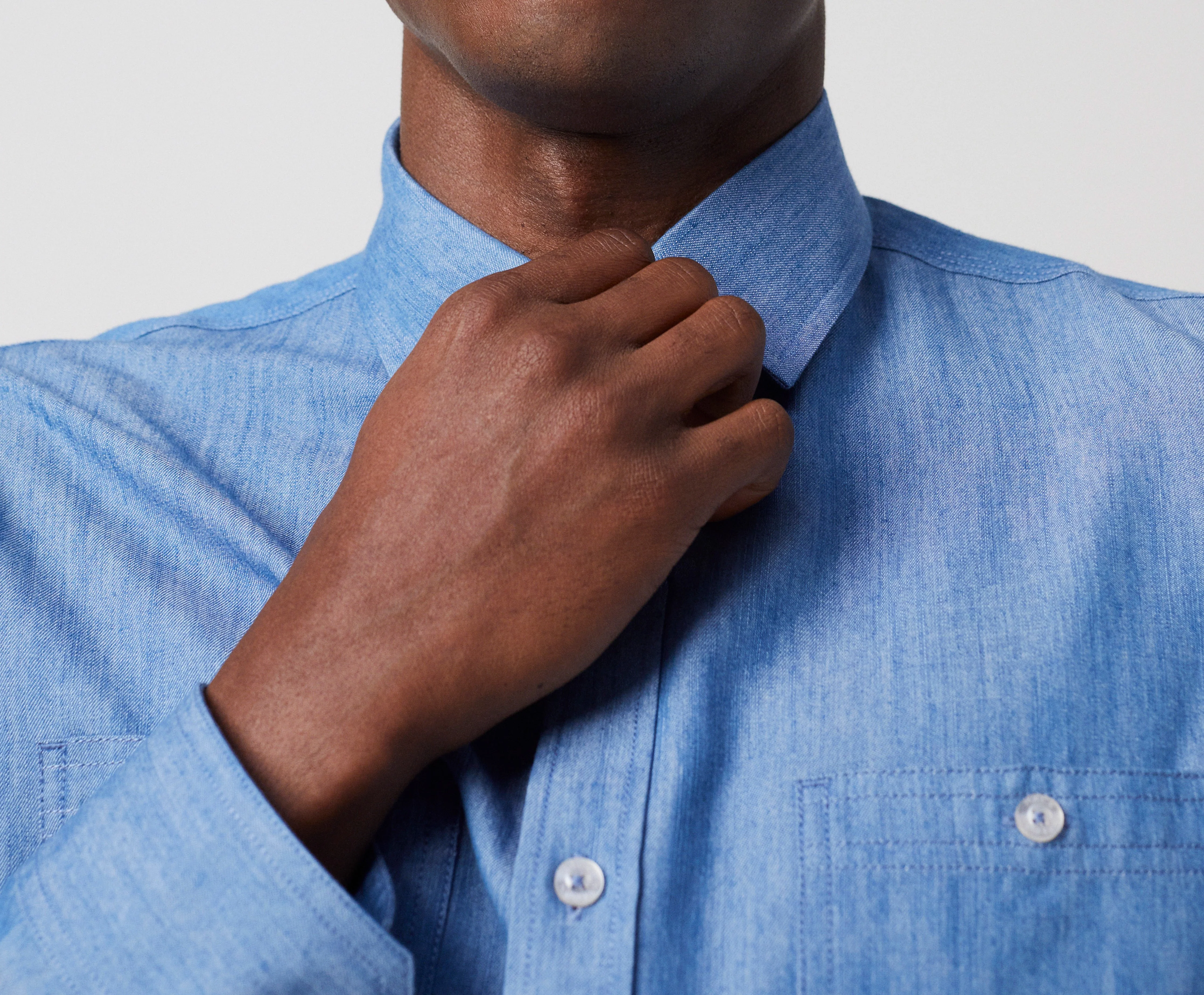 Chambray Endeavor Work Shirt - Image 6