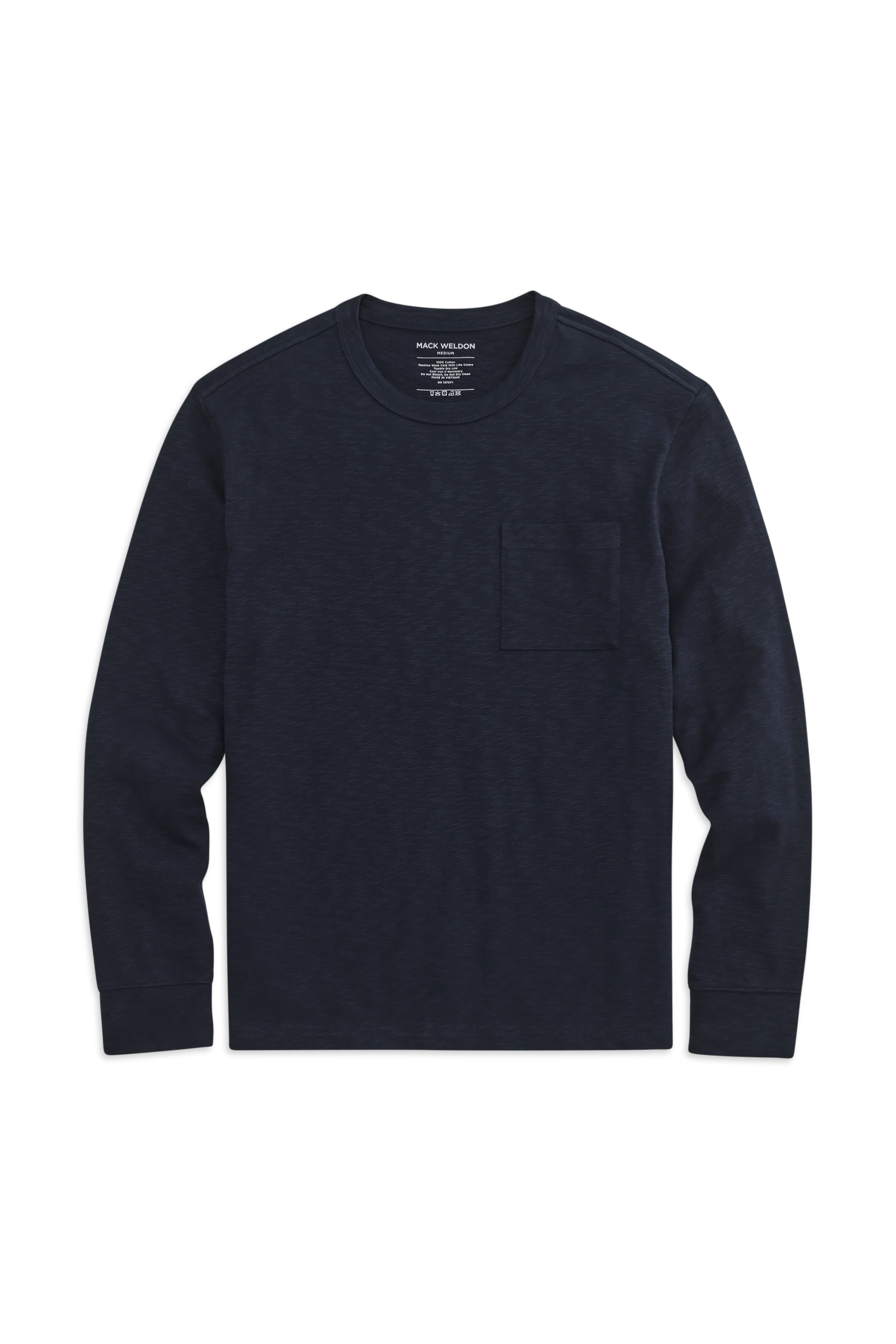 Heavyweight Slub Long Sleeve T-Shirt - Image 3