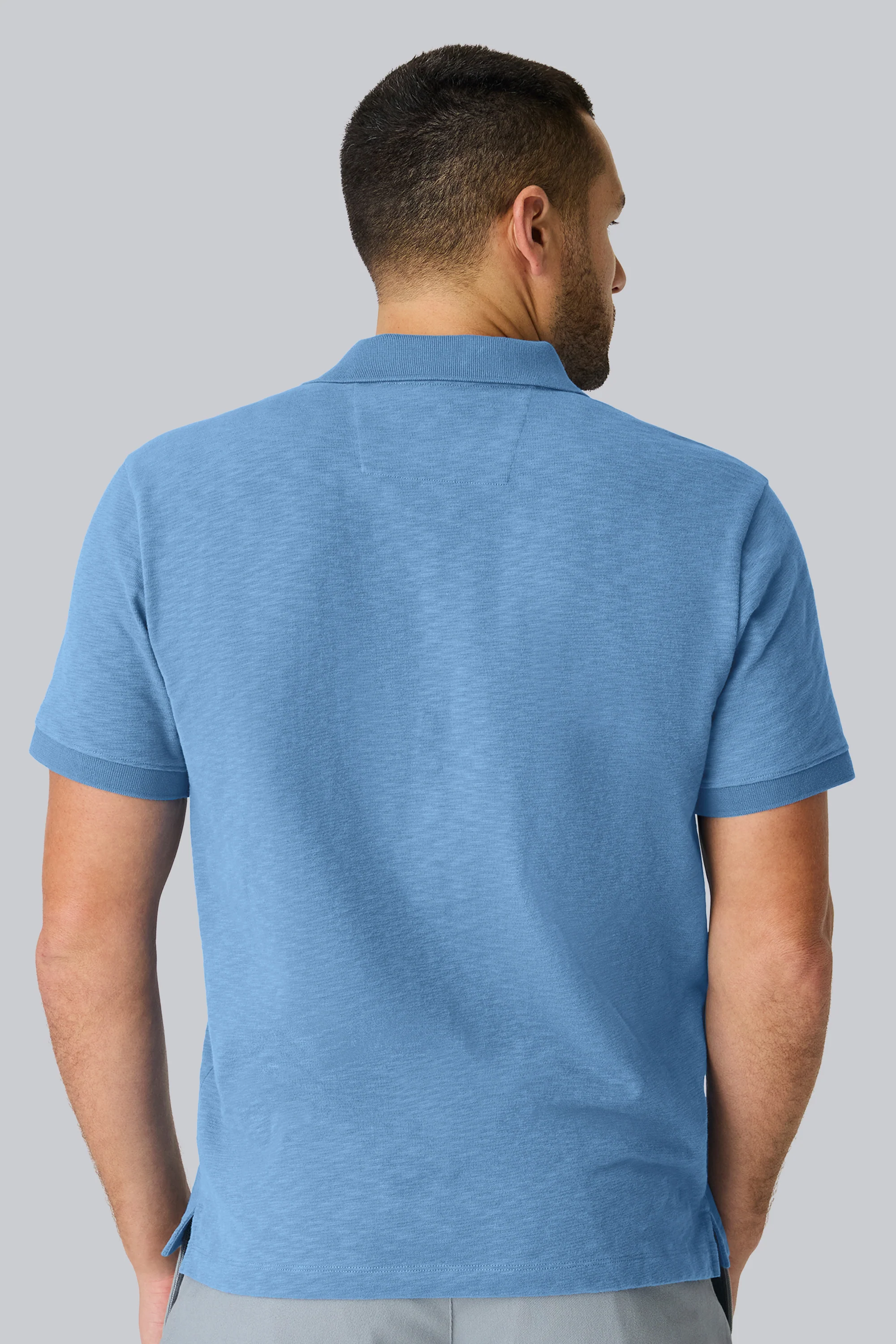 Heavyweight Slub Polo - Image 6