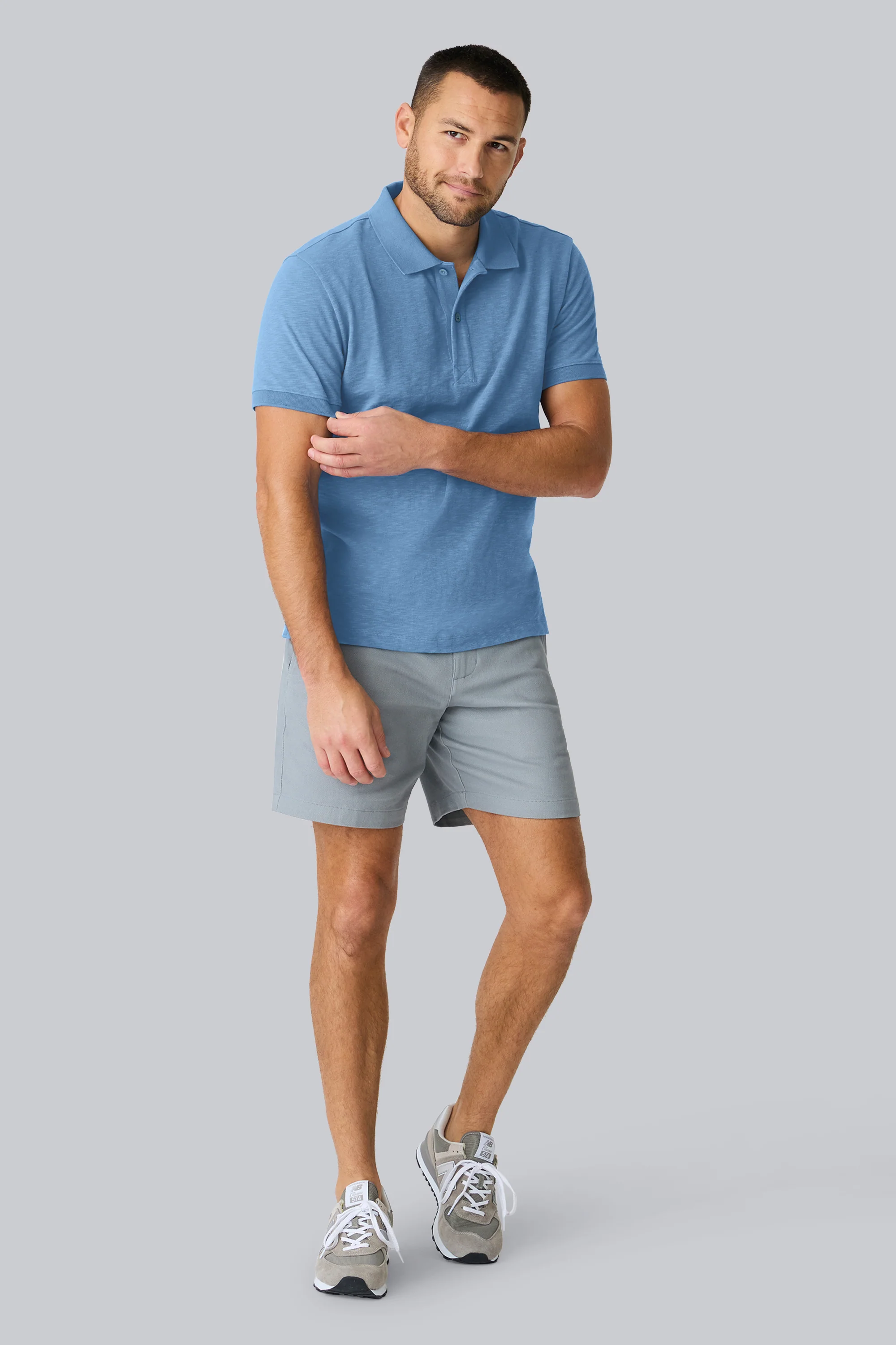 Heavyweight Slub Polo - Image 9