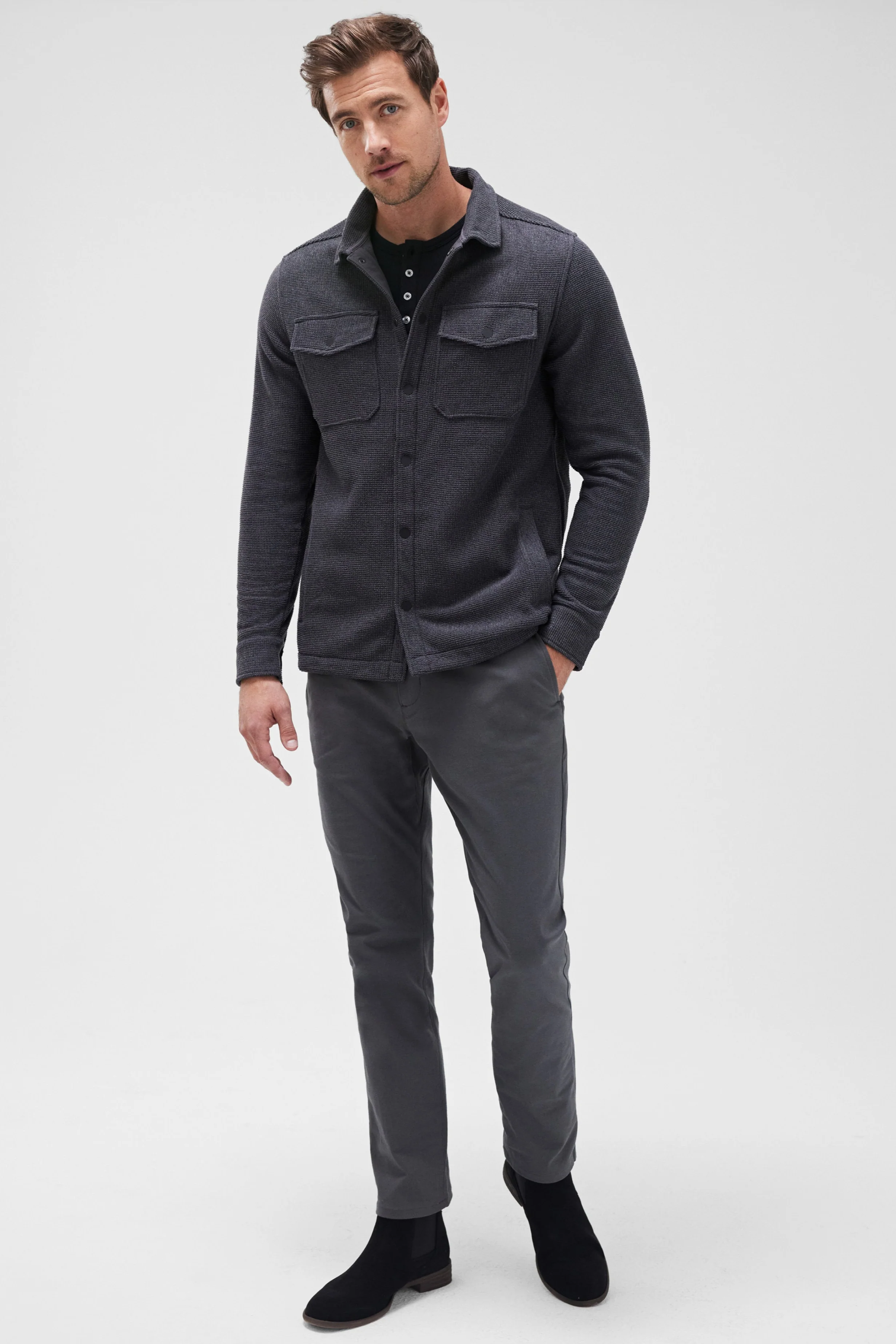Latitude Fleece Shirt Jacket - Image 3