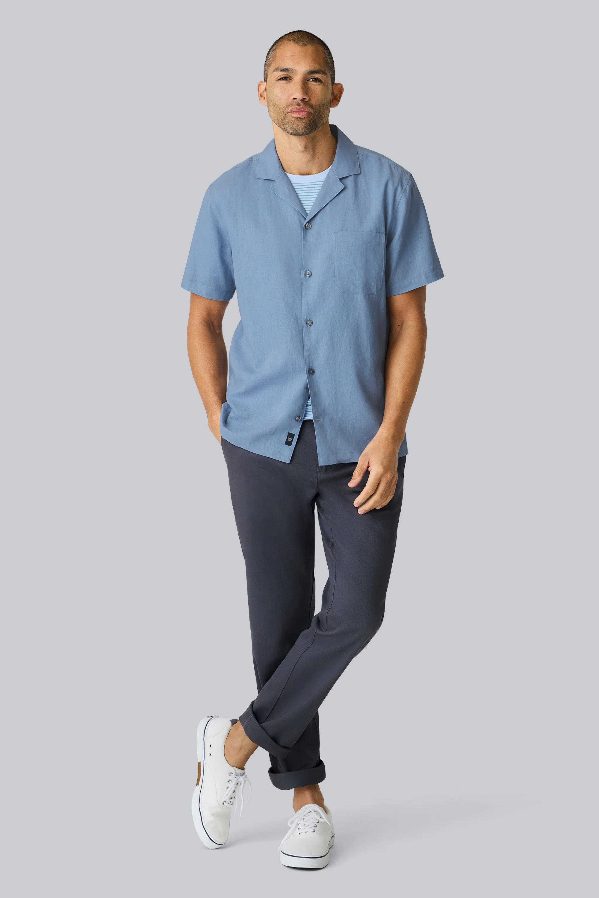 Linen Camp Shirt - Image 4
