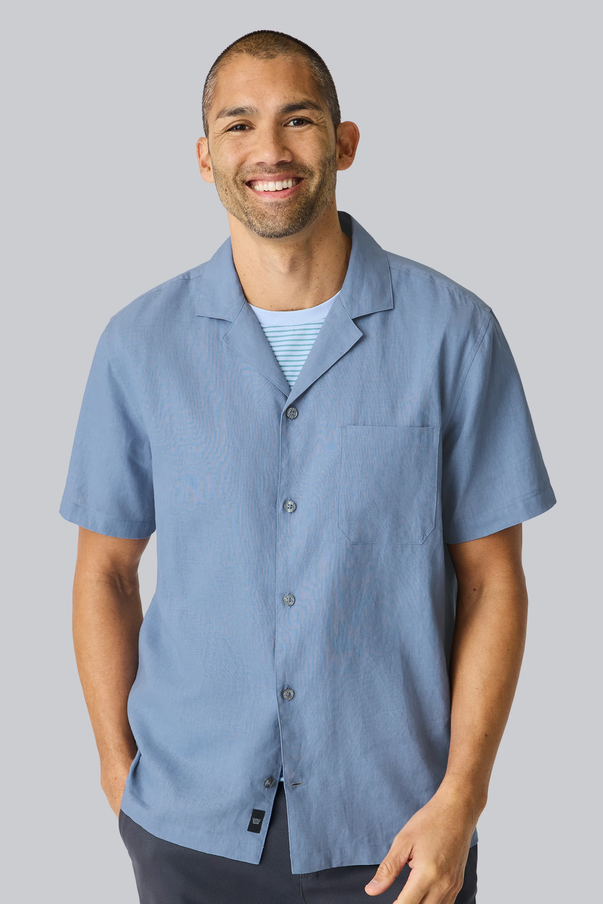 Linen Camp Shirt - Image 5