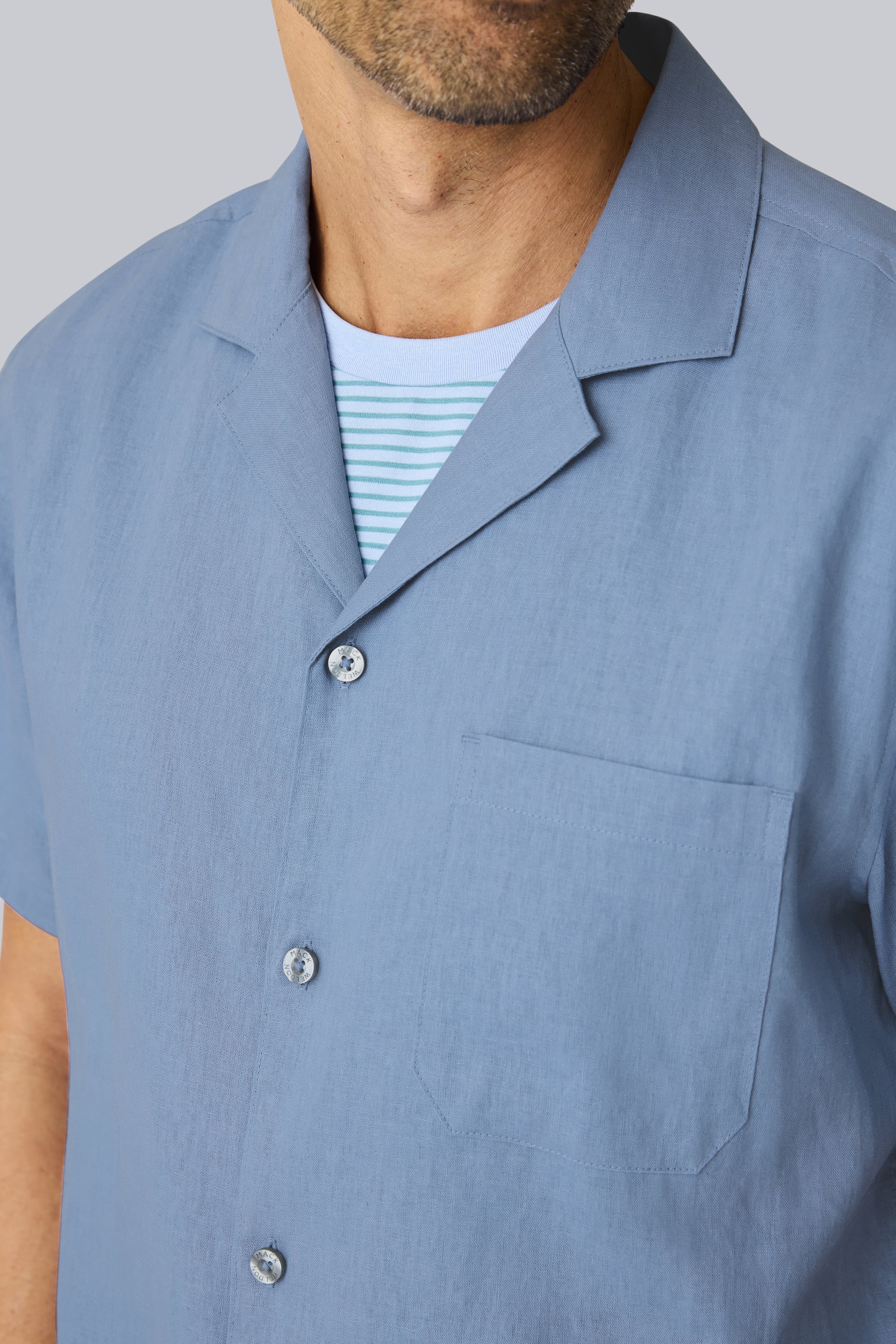 Linen Camp Shirt - Image 8