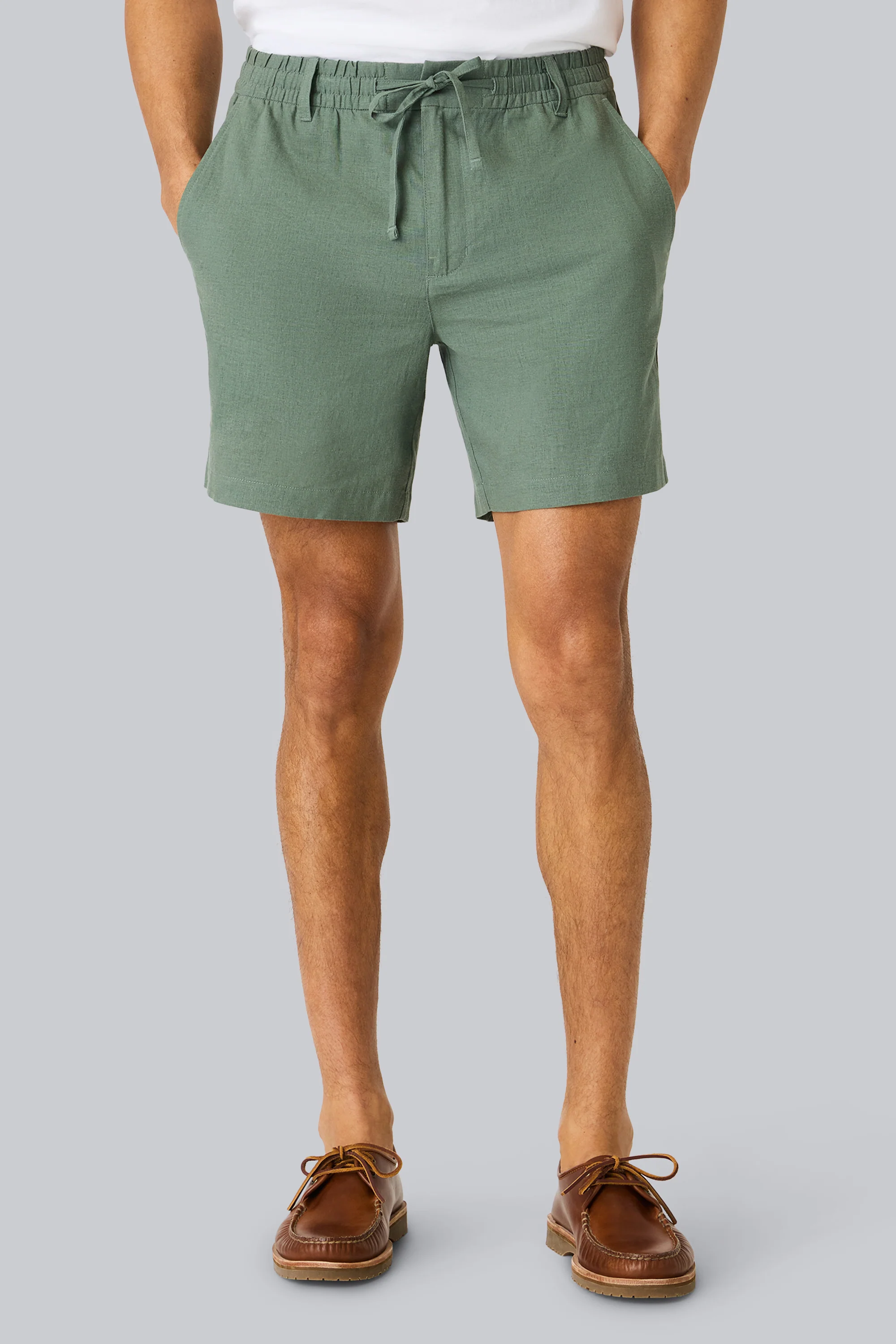 Linen Drawstring Short - Image 5