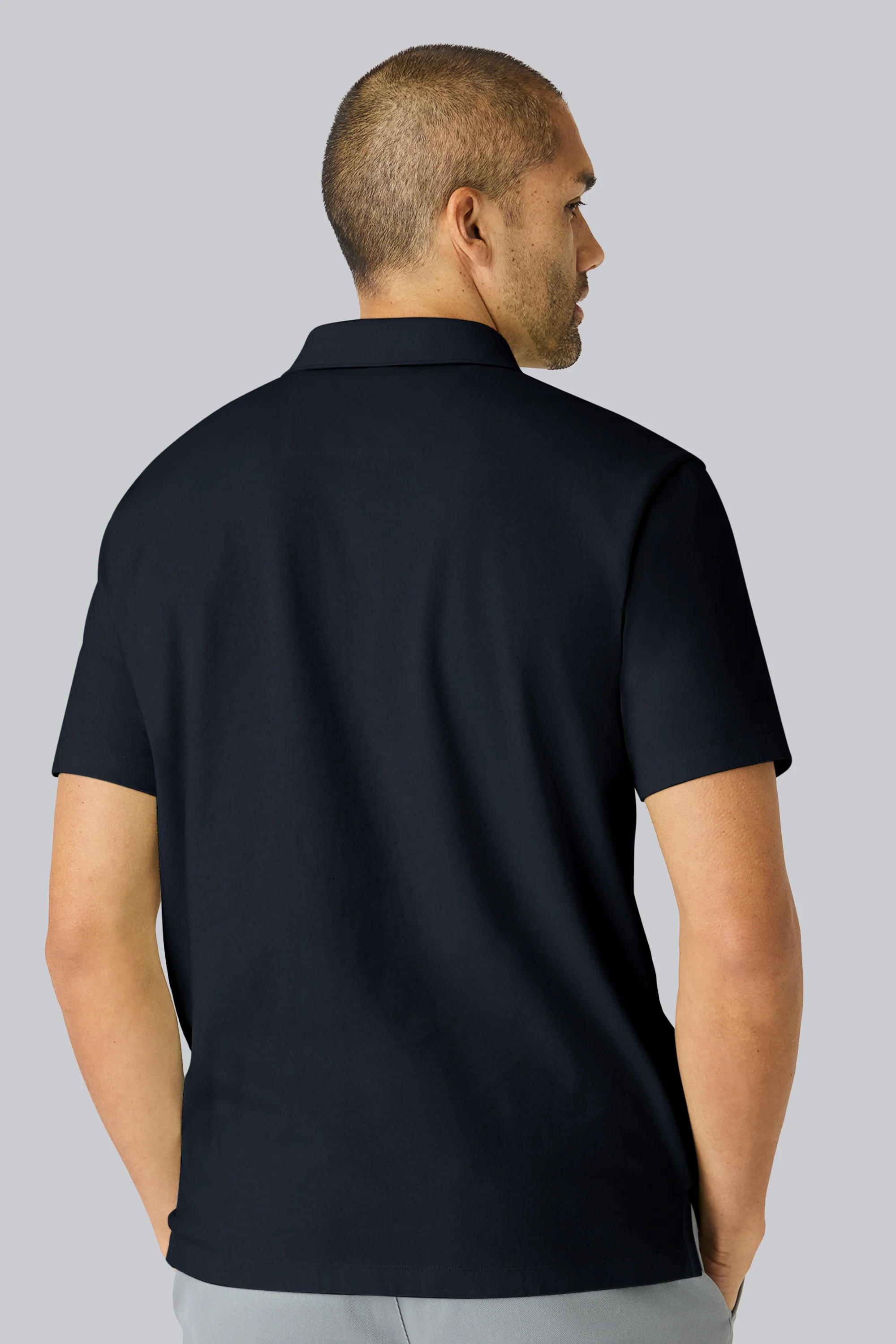 Linen Jersey Polo - Image 6
