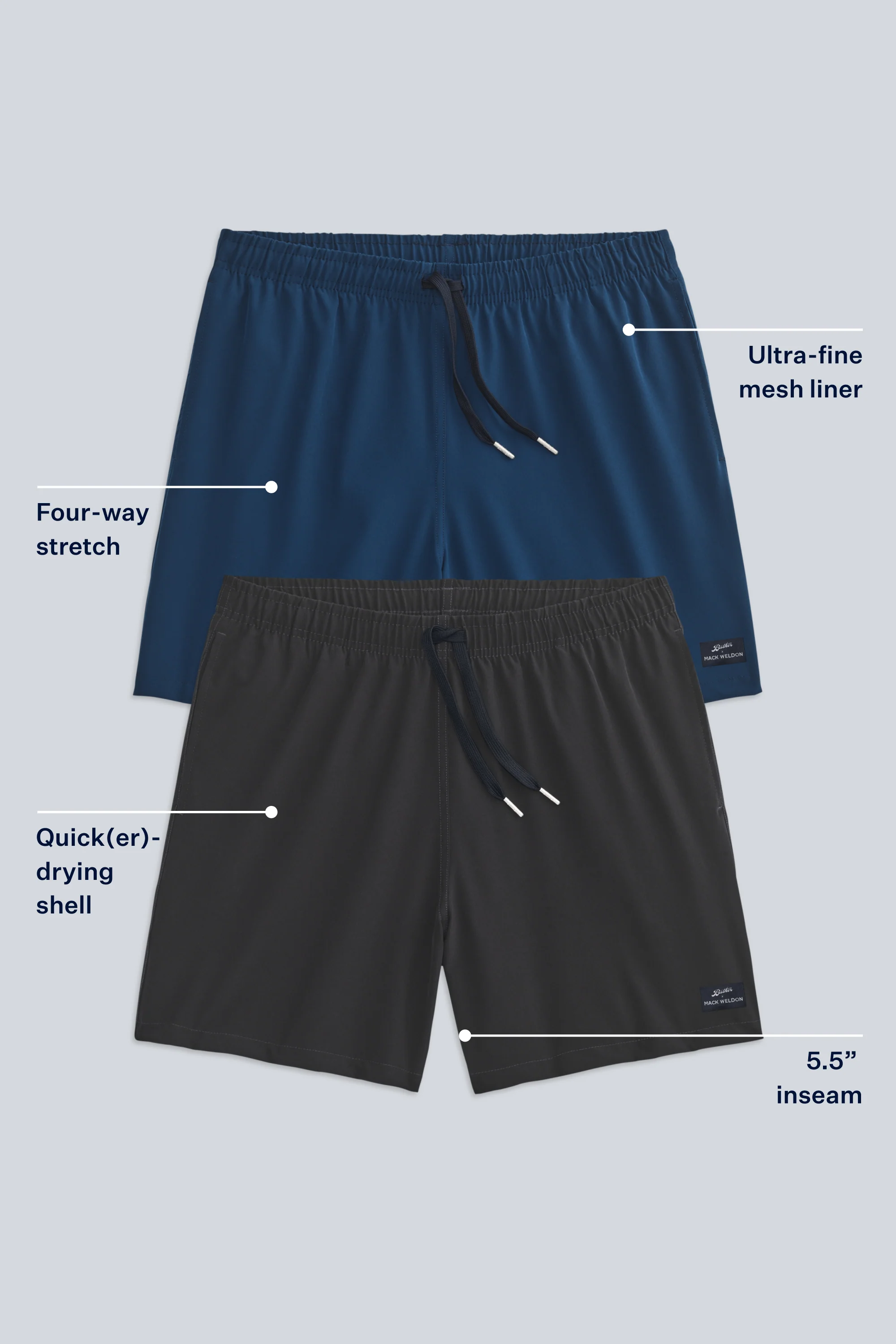 Mack Weldon x Bather Swim Trunk - Image 3