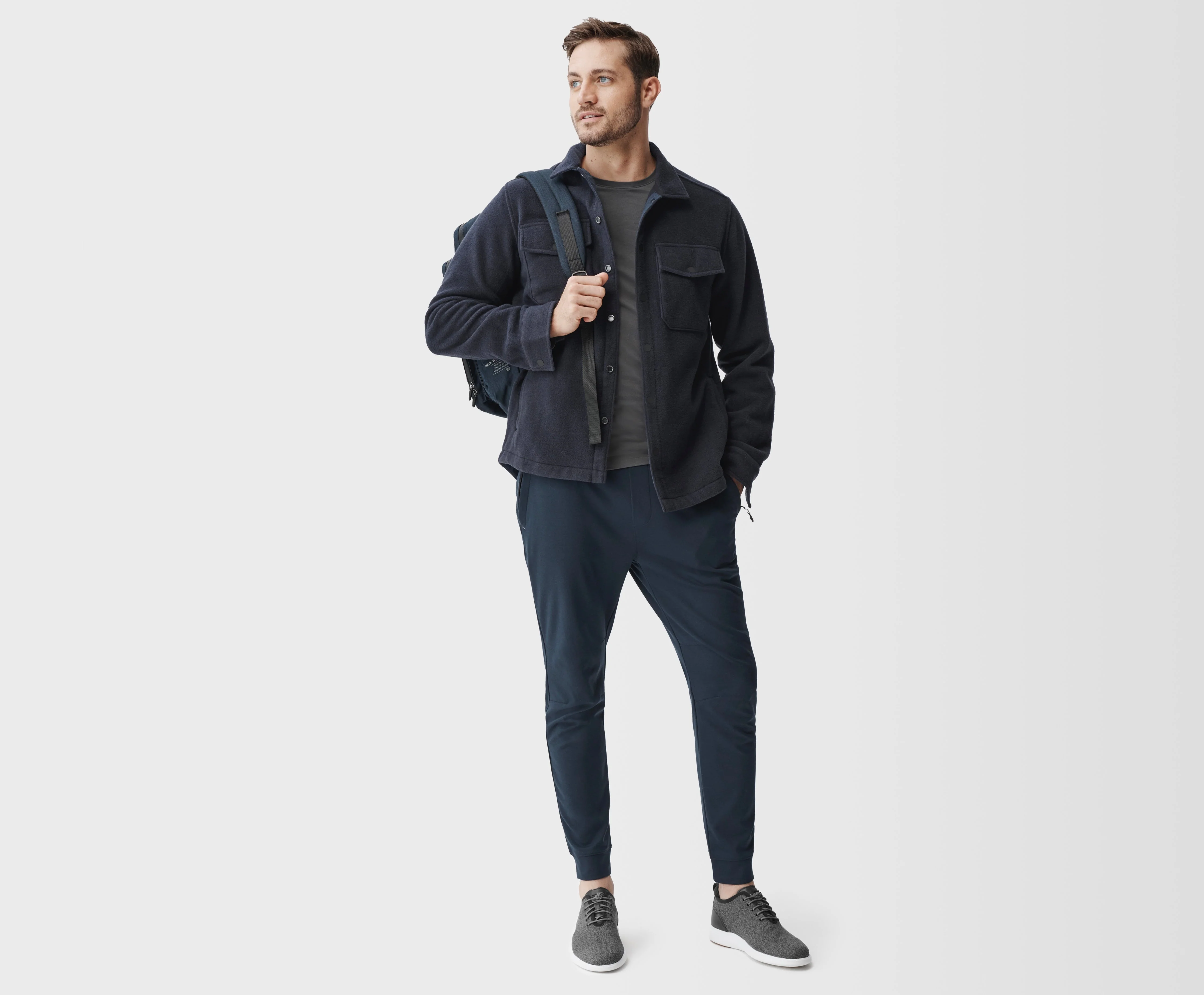 Merino Fleece Shirt Jacket - Image 4