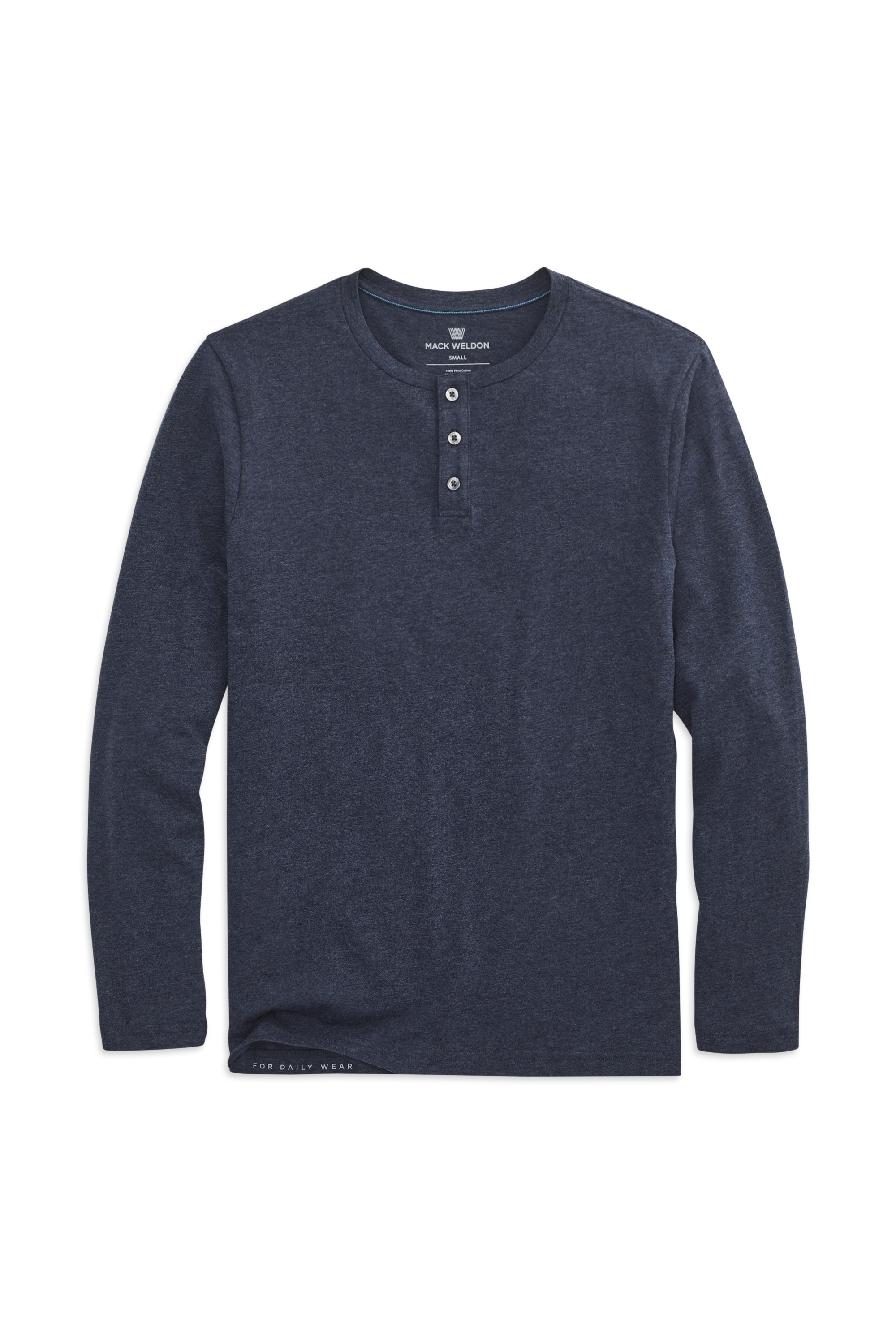 Pima Long Sleeve Henley - Image 4