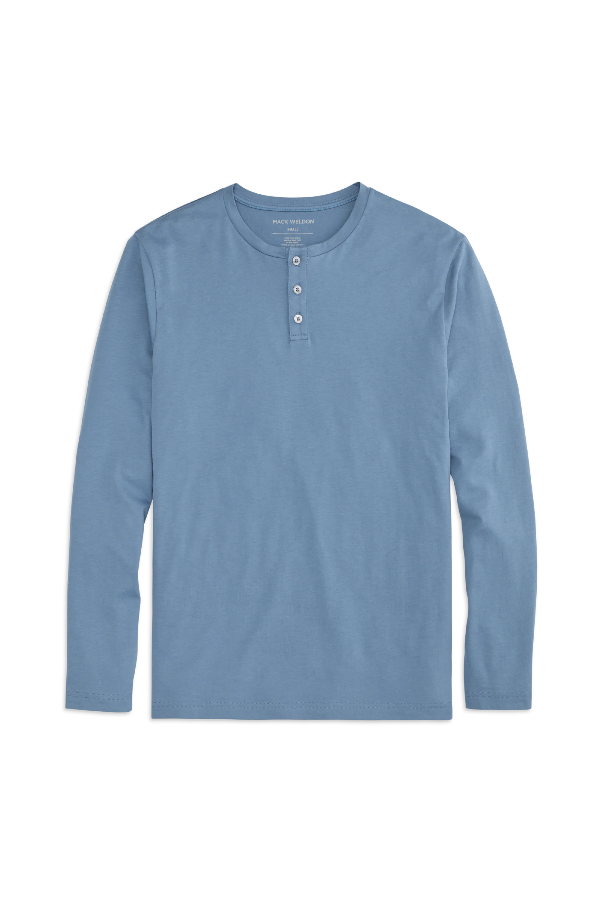 Pima Long Sleeve Henley - Image 5