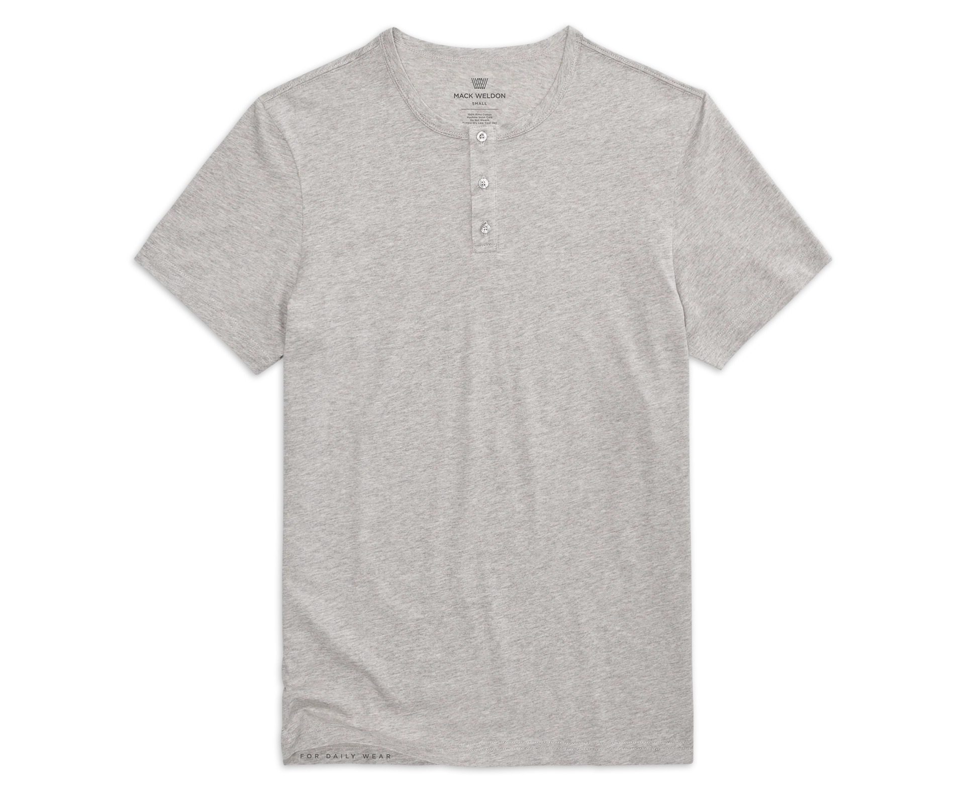 Pima Short Sleeve Henley - Image 3