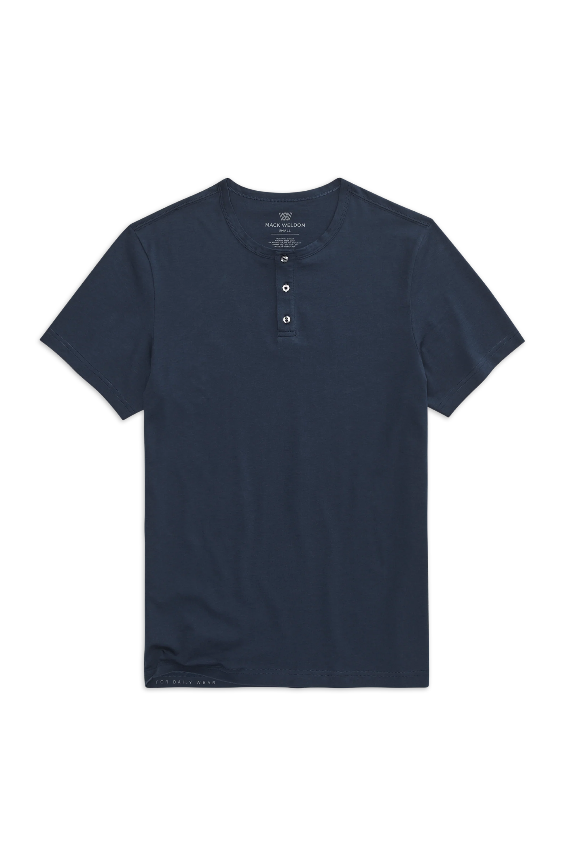 Pima Short Sleeve Henley - Image 4