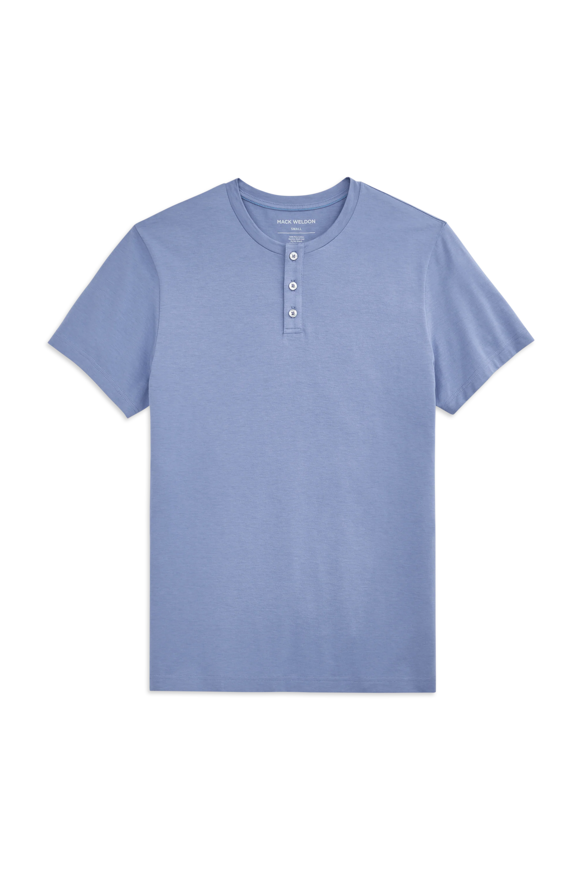 Pima Short Sleeve Henley - Image 5
