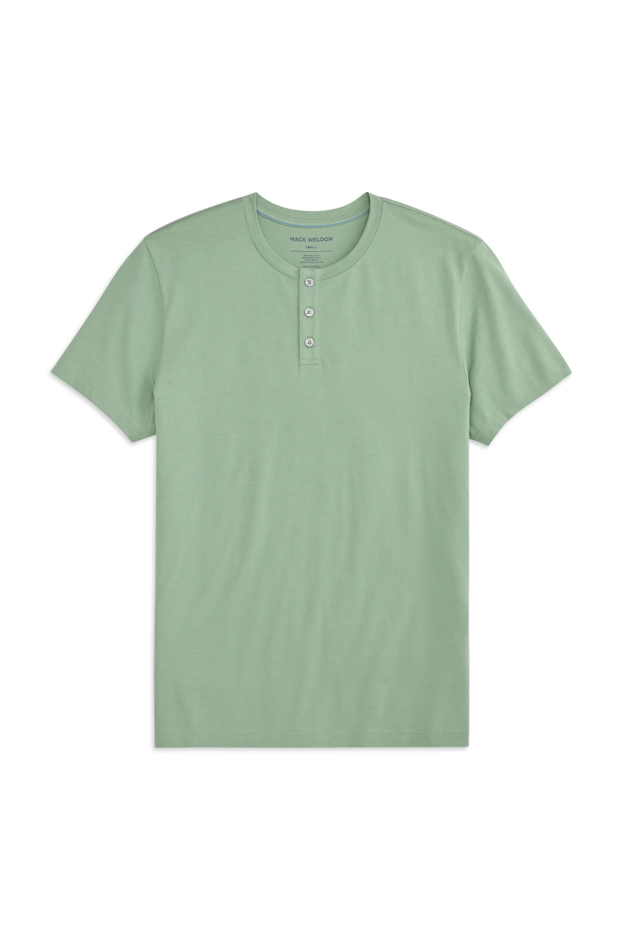 Pima Short Sleeve Henley - Image 6