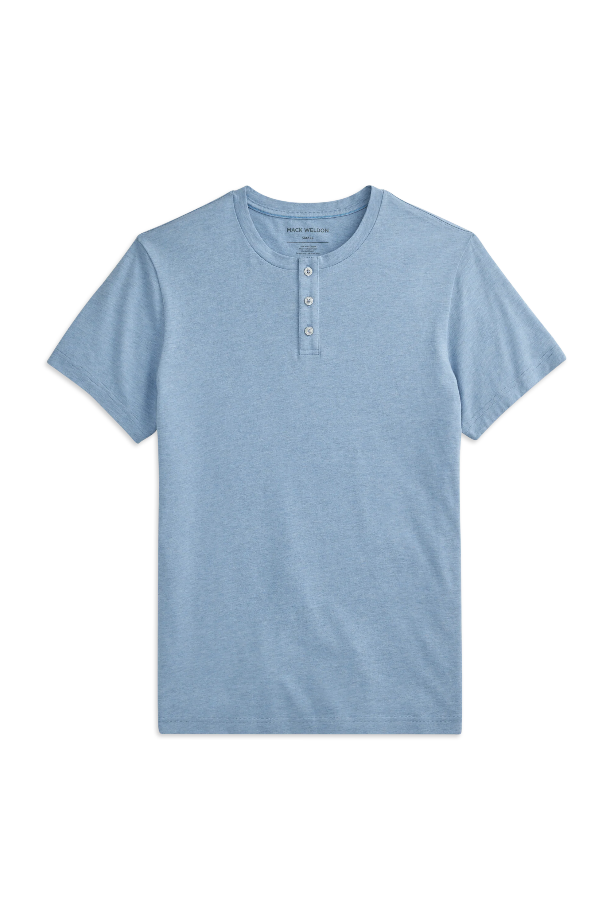 Pima Short Sleeve Henley - Image 2