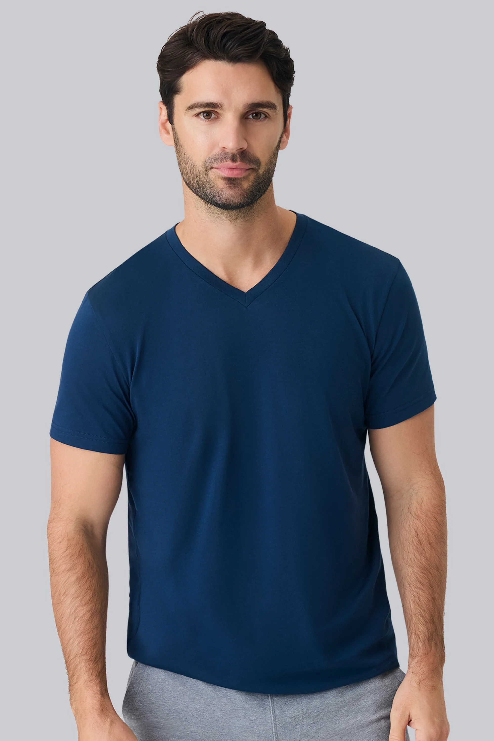 Pima V-Neck T-Shirt - Image 13