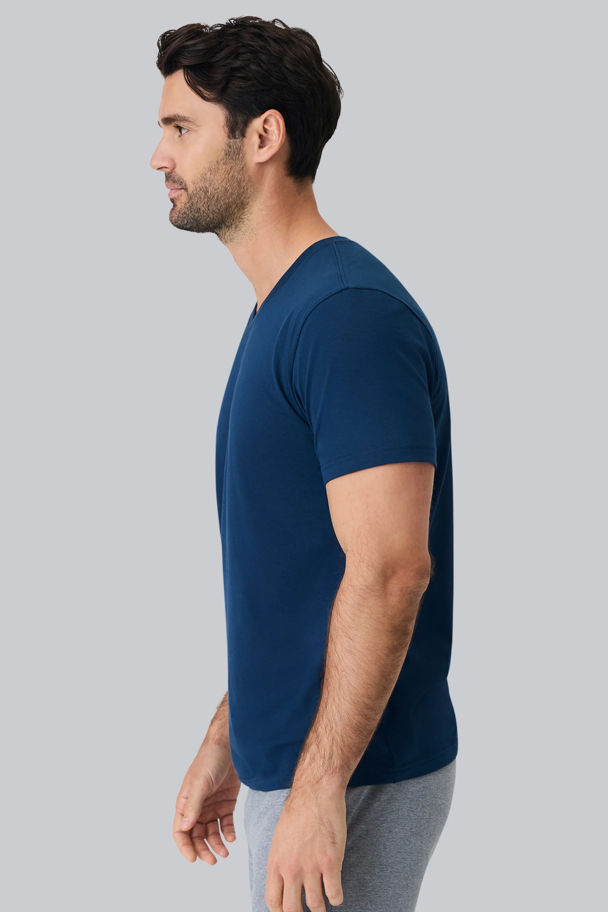 Pima V-Neck T-Shirt - Image 14