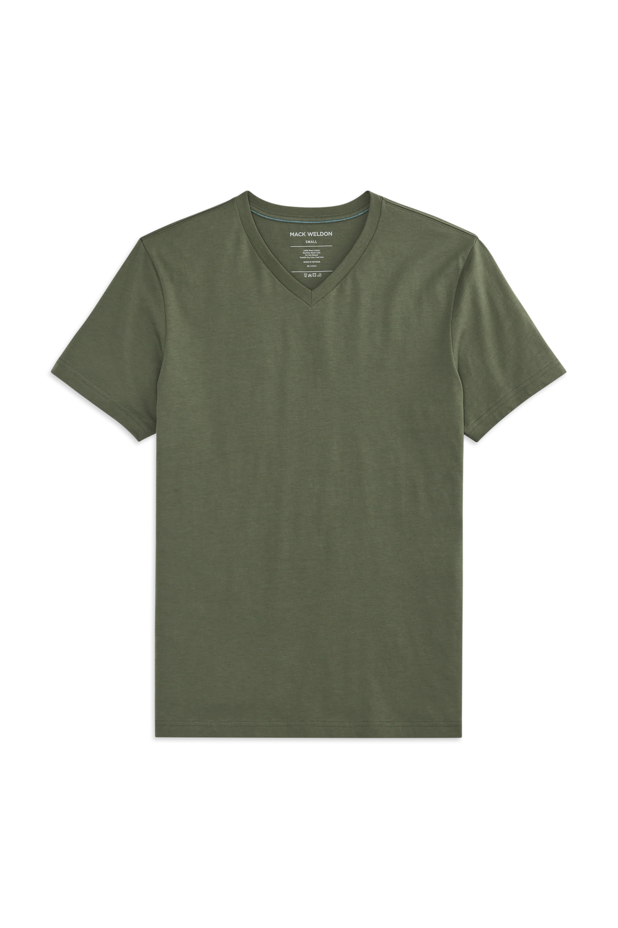 Pima V-Neck T-Shirt - Image 7