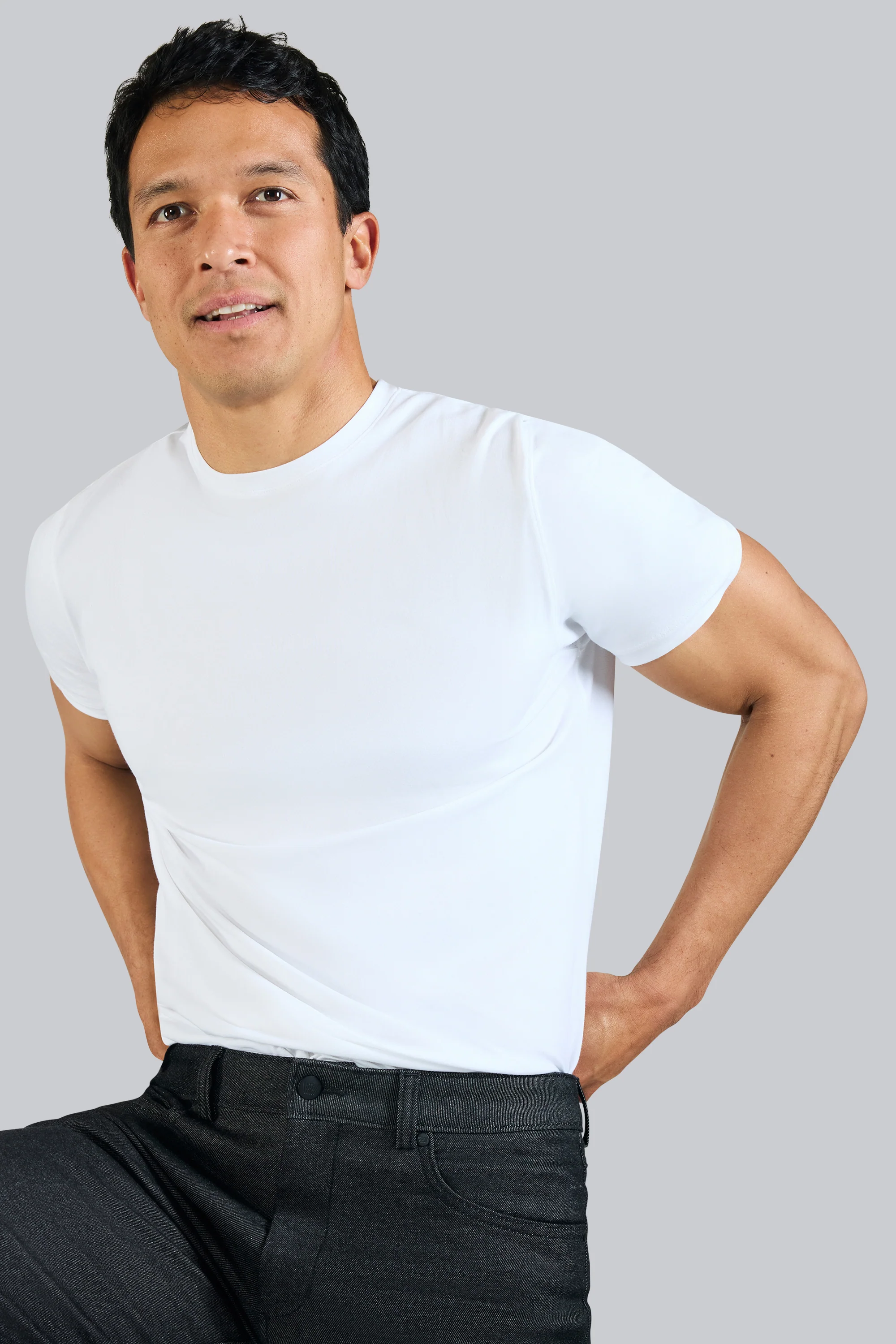 SILVER Crew Neck T-Shirt - Image 21