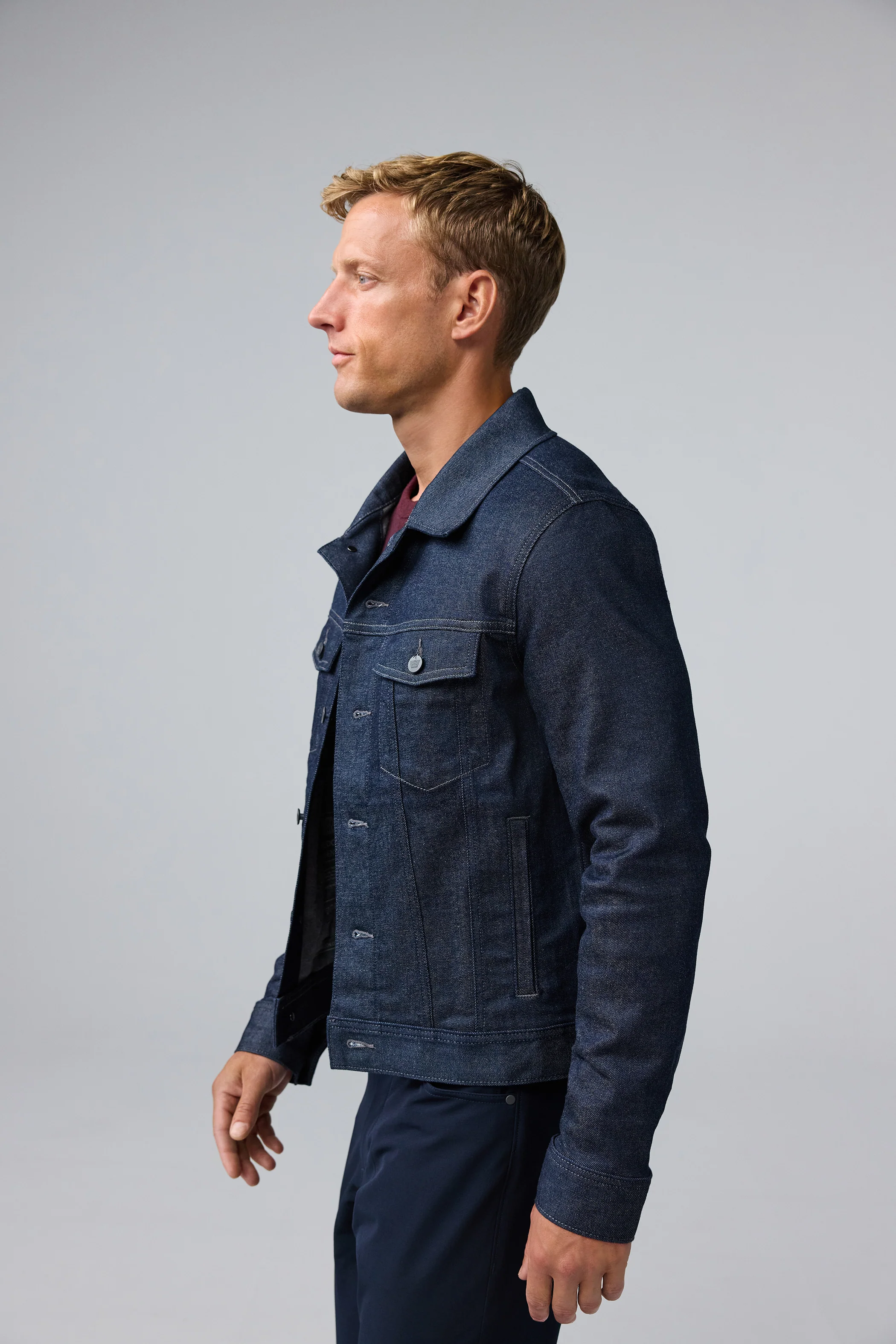 SILVER Denim Jacket - Image 3