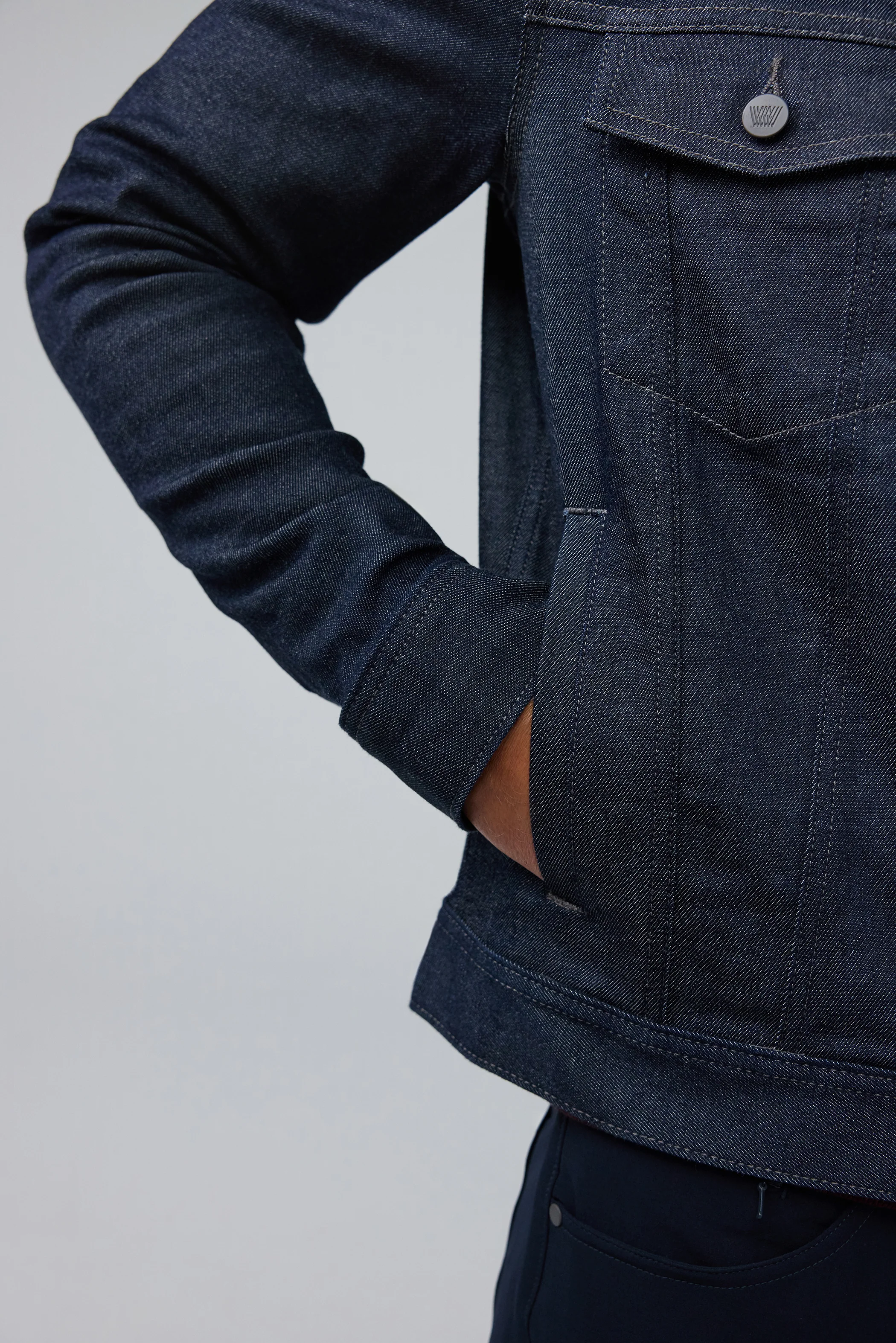 SILVER Denim Jacket - Image 7