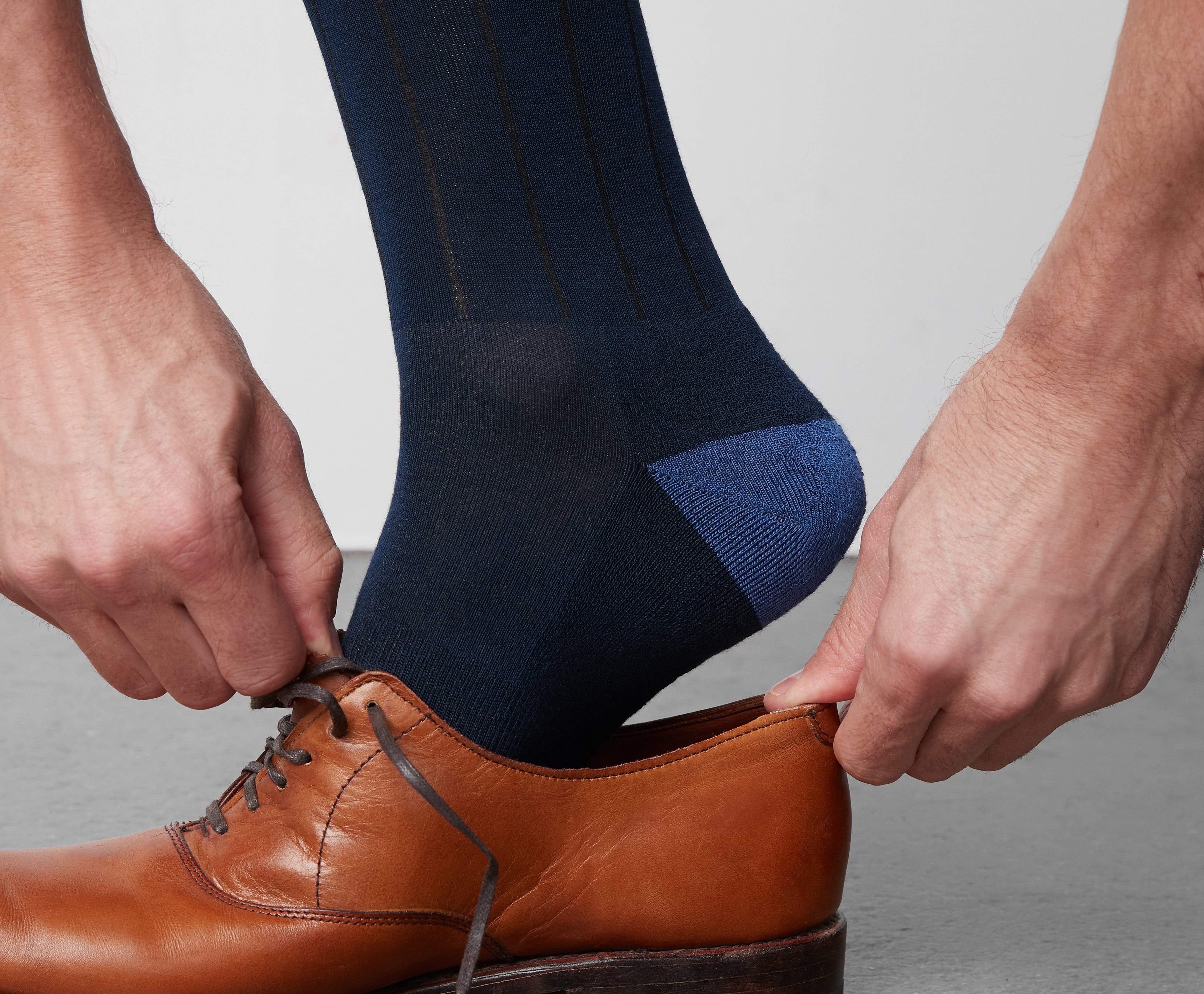 SILVER Extended Crew Dress Sock - Image 5