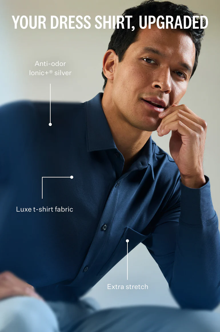 SILVER Jersey Button Up - Image 4
