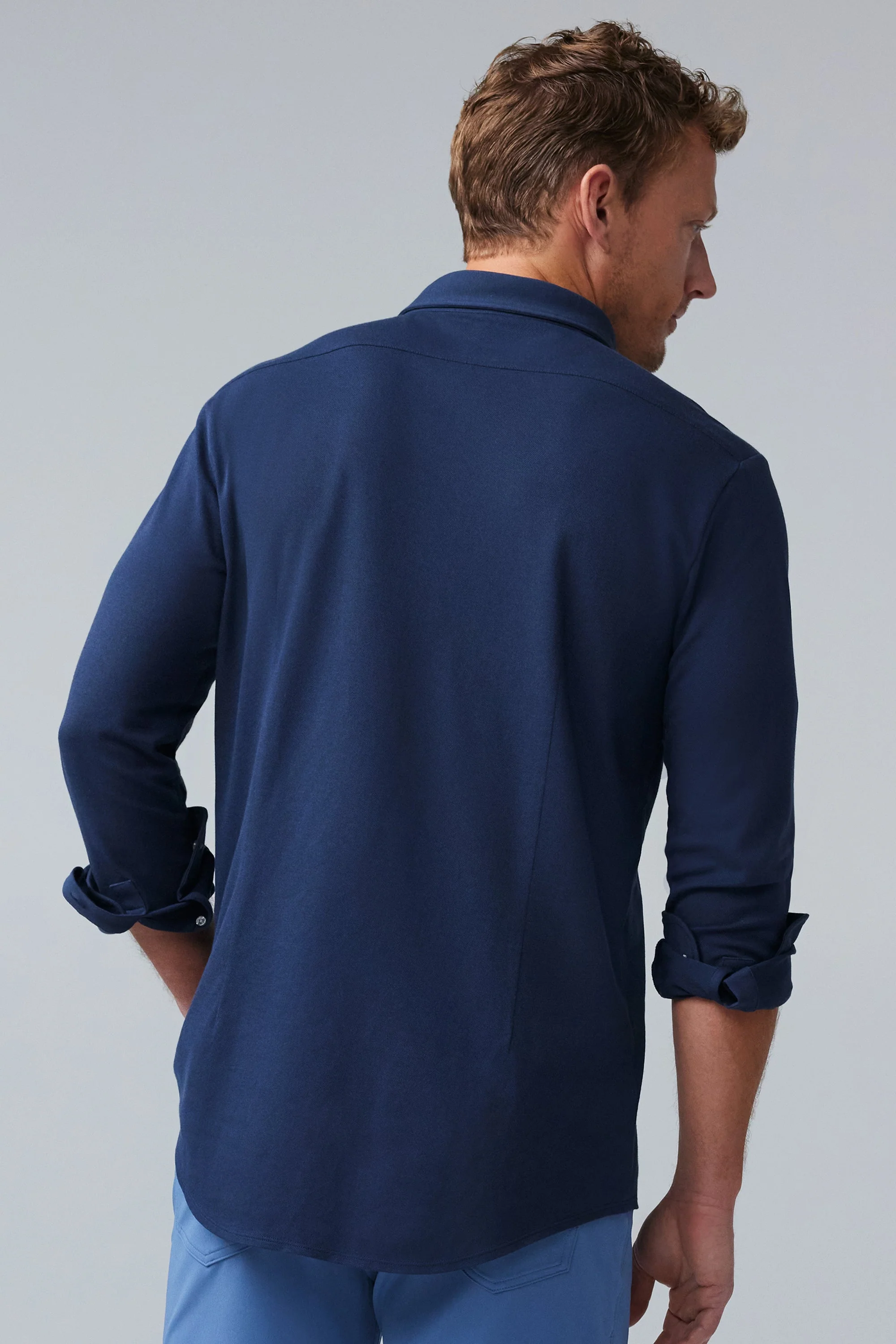 SILVER Pique Button Up - Image 8