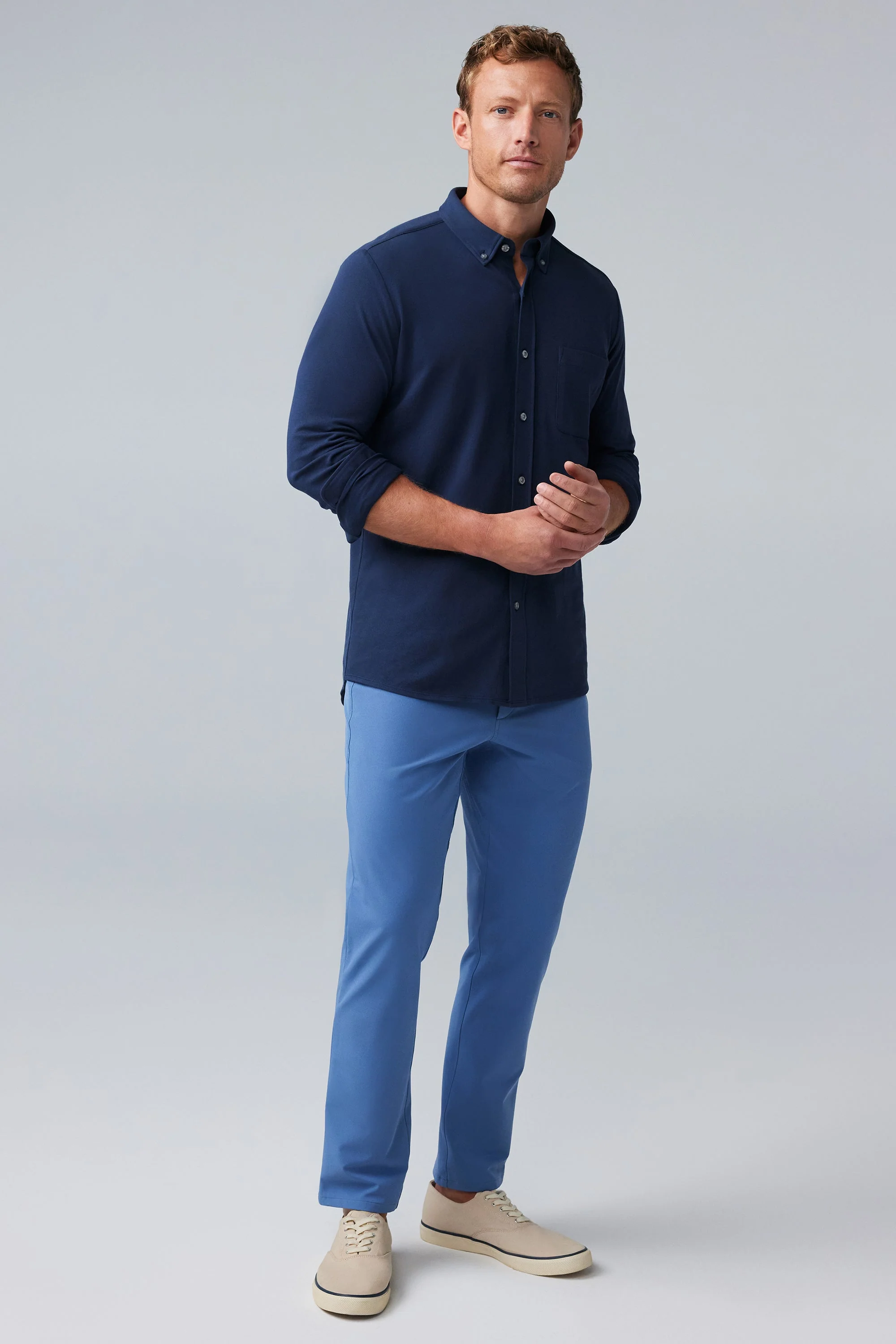 SILVER Pique Button Up - Image 9