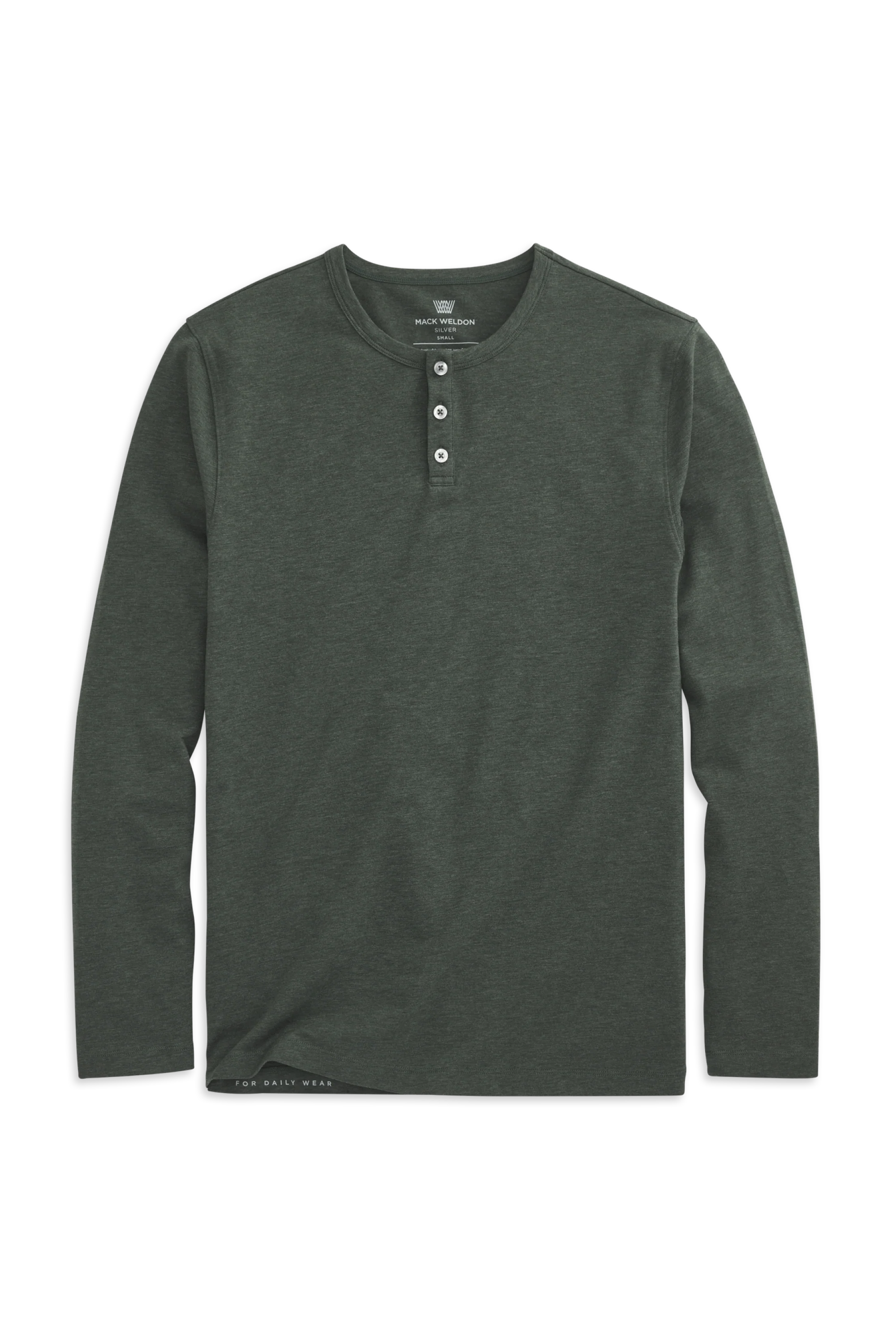 SILVER Long Sleeve Henley - Image 4