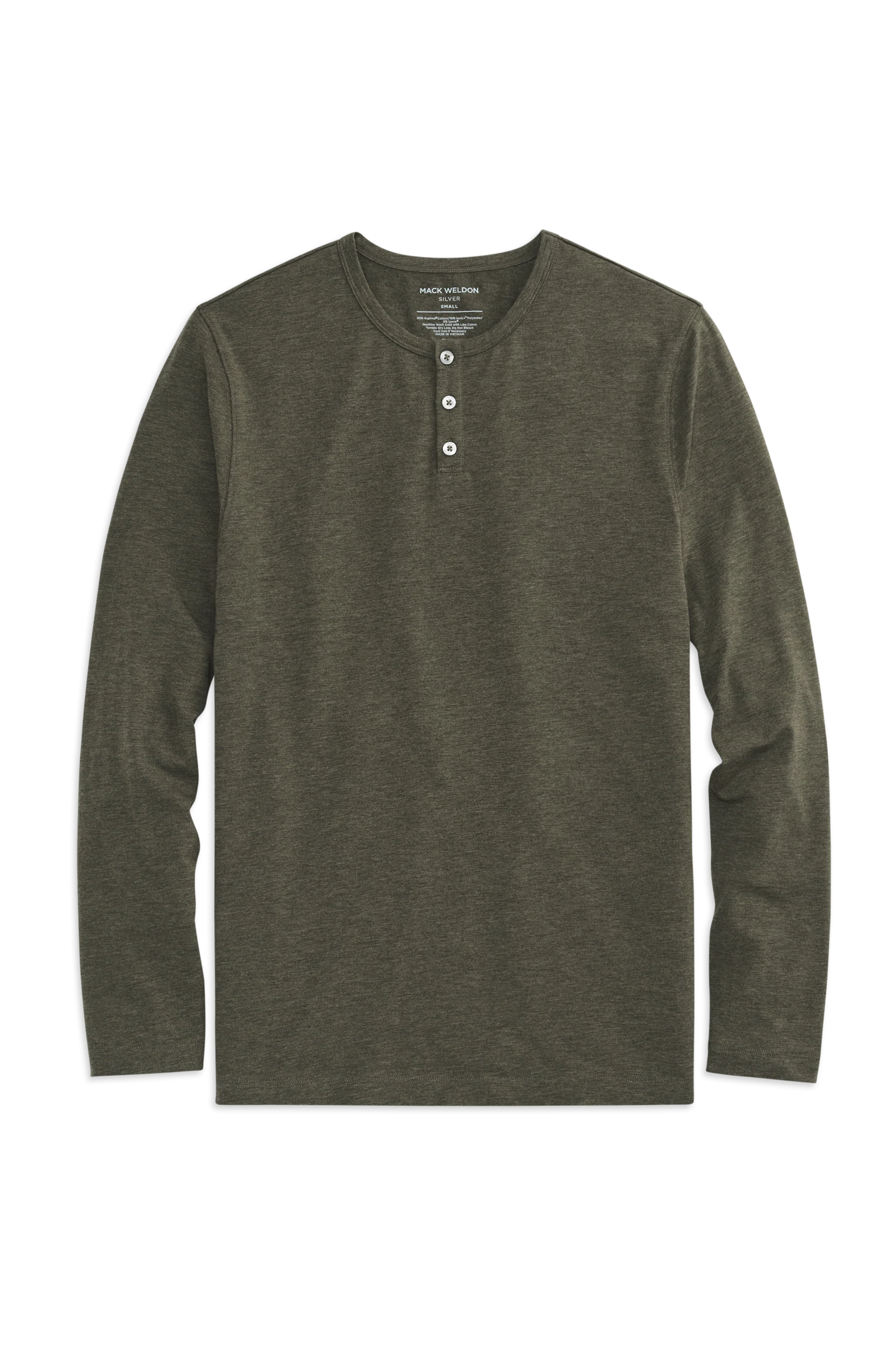 SILVER Long Sleeve Henley - Image 5