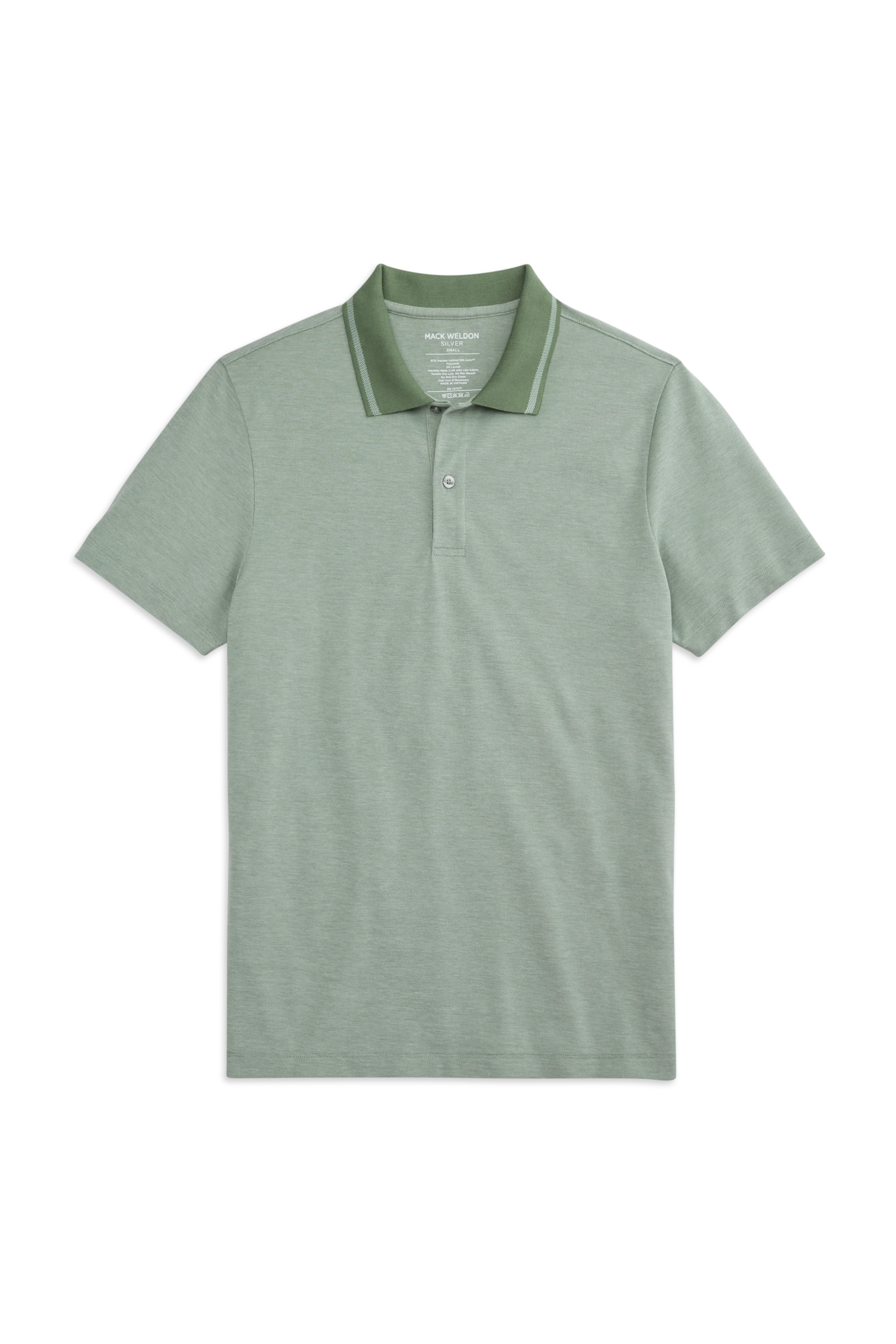SILVER Pique Polo - Image 8