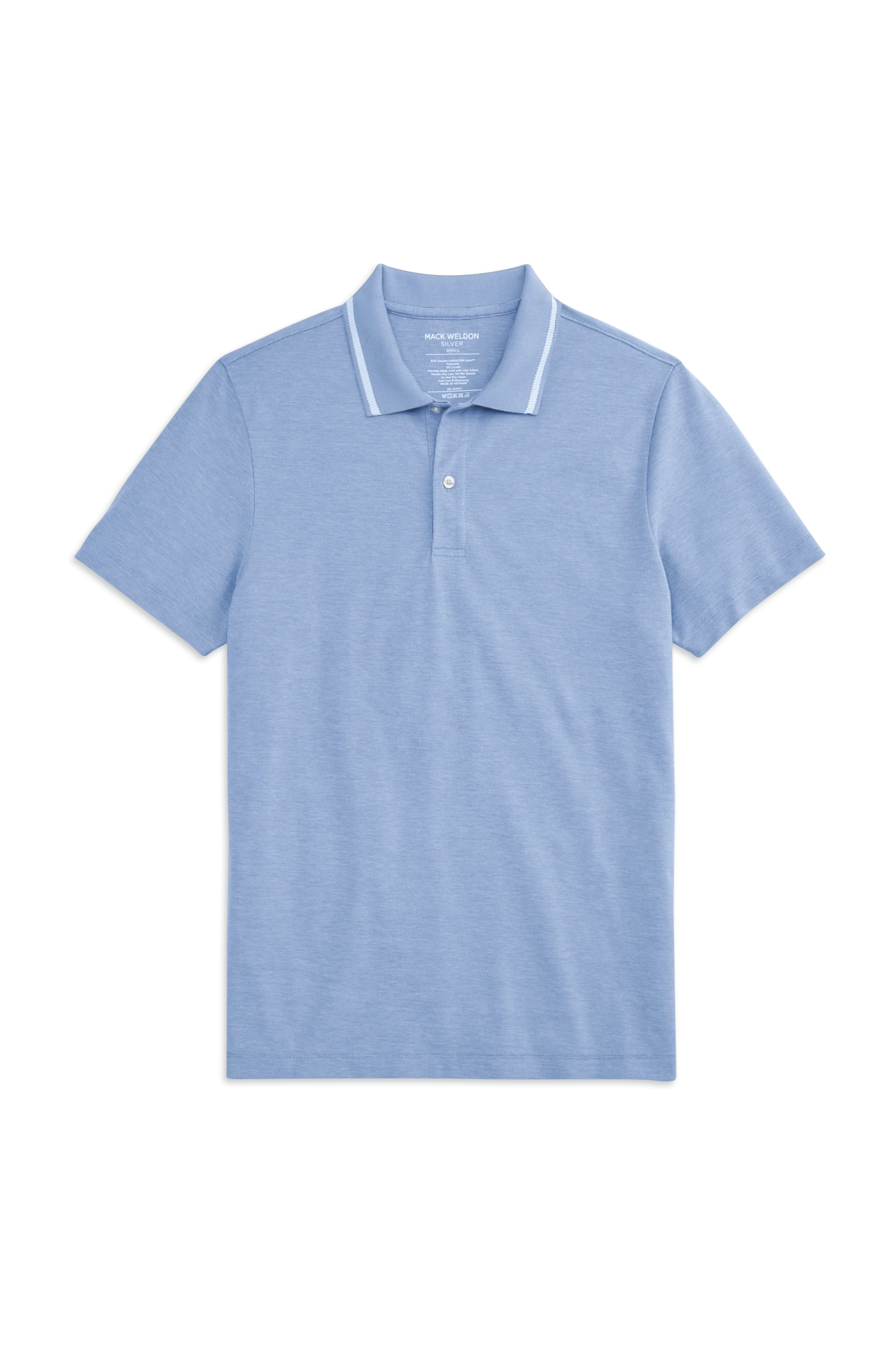 SILVER Pique Polo - Image 9