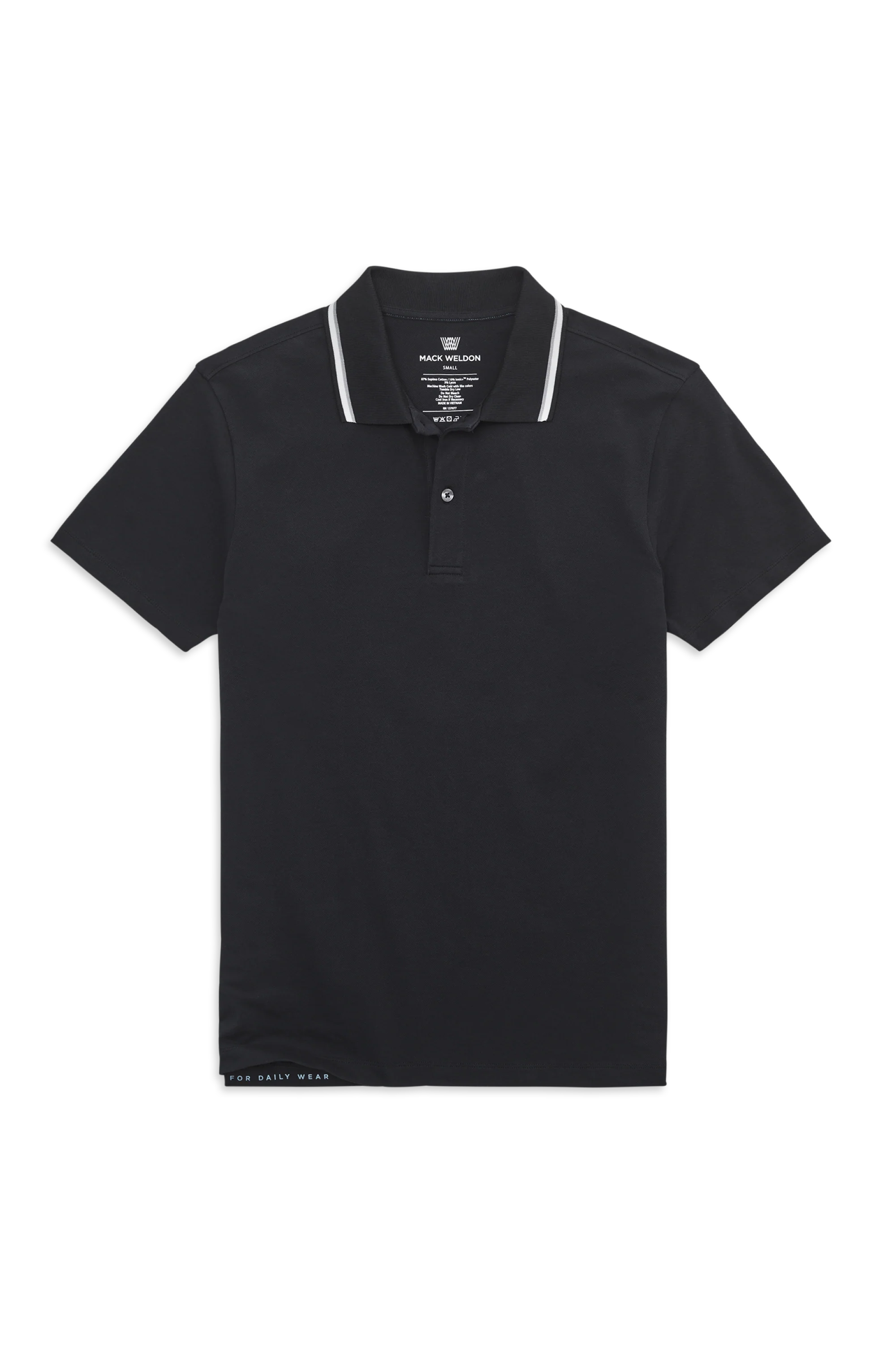 SILVER Pique Polo
