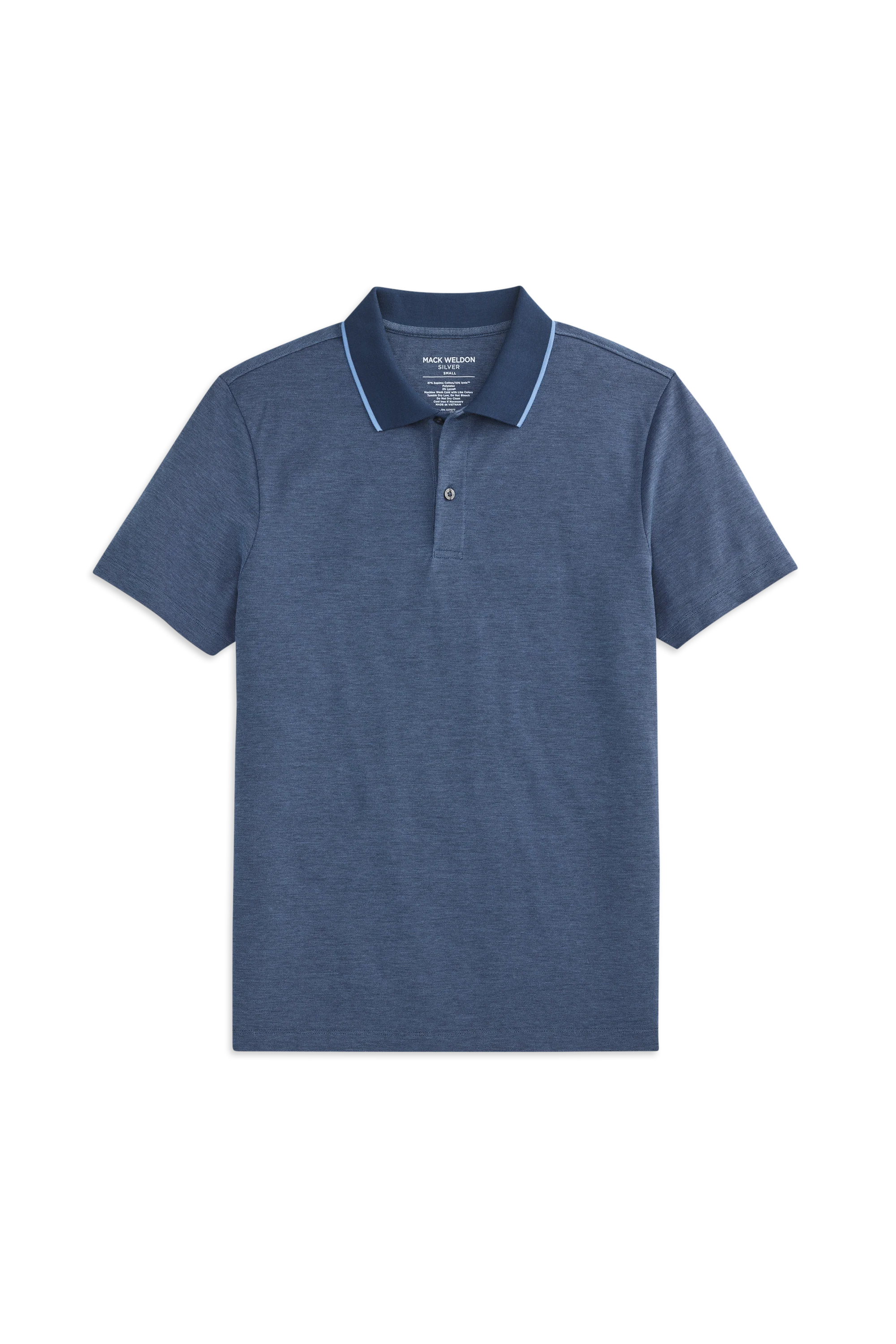 SILVER Pique Polo - Image 4