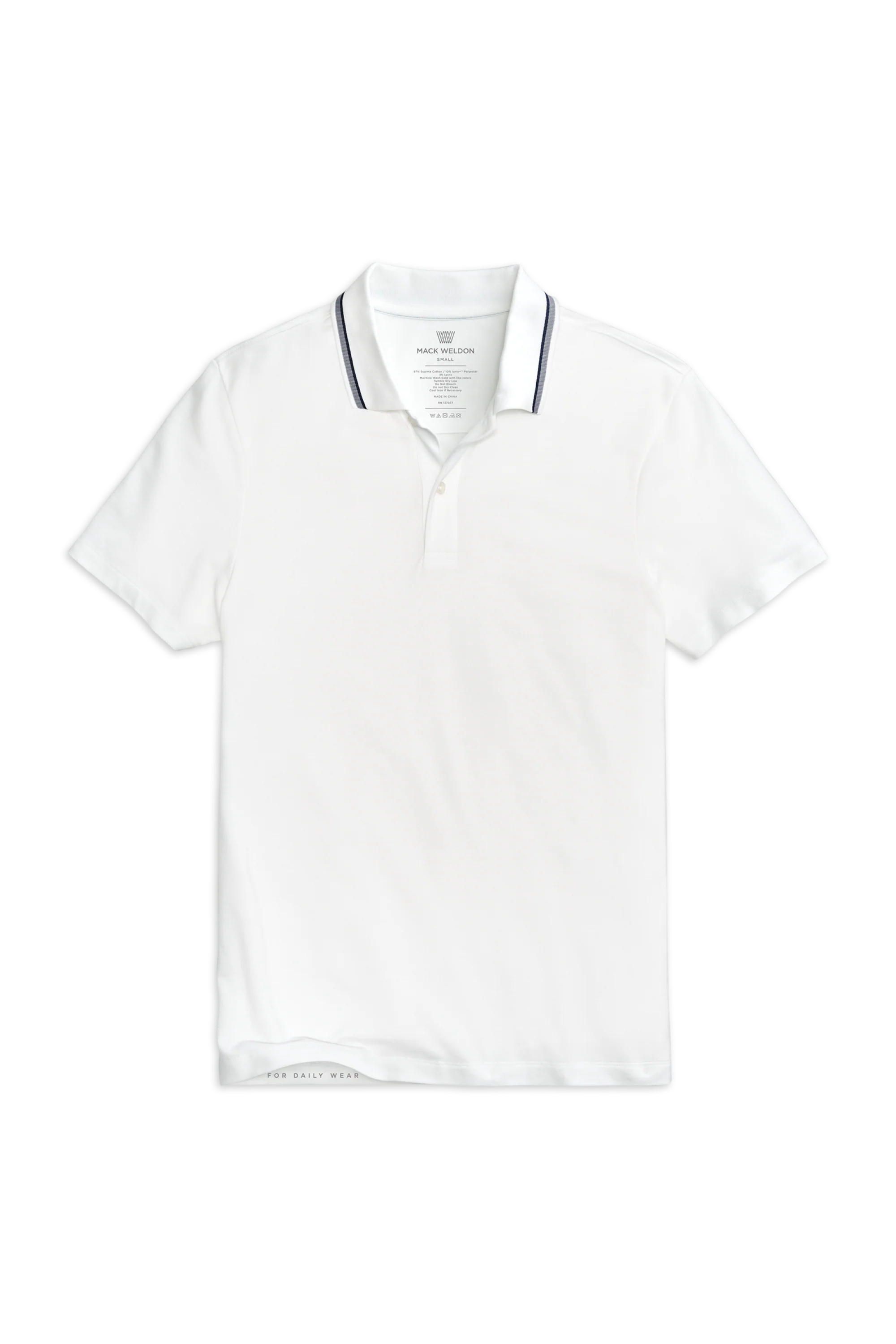 SILVER Pique Polo - Image 5