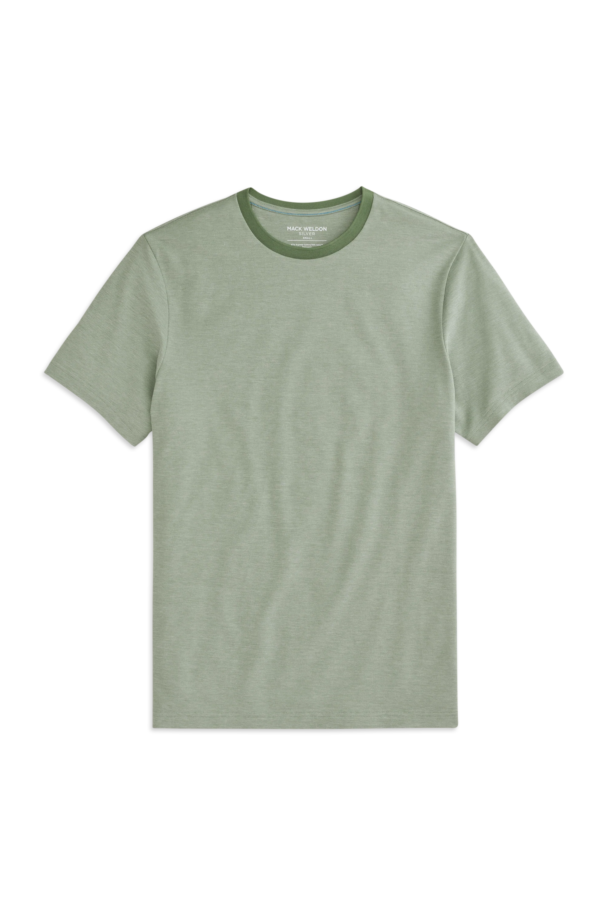 SILVER Pique T-Shirt - Image 3