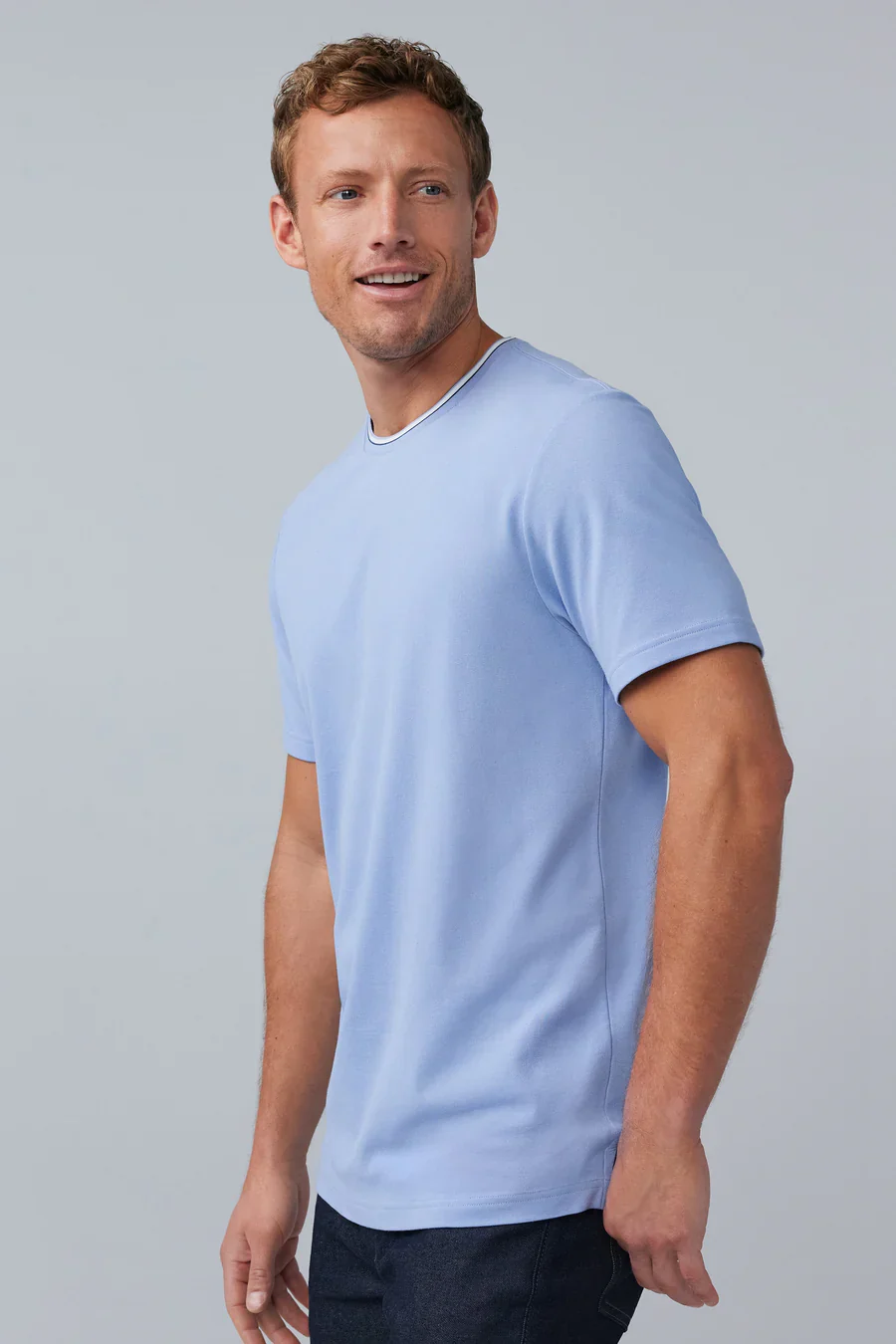 SILVER Pique T-Shirt - Image 6