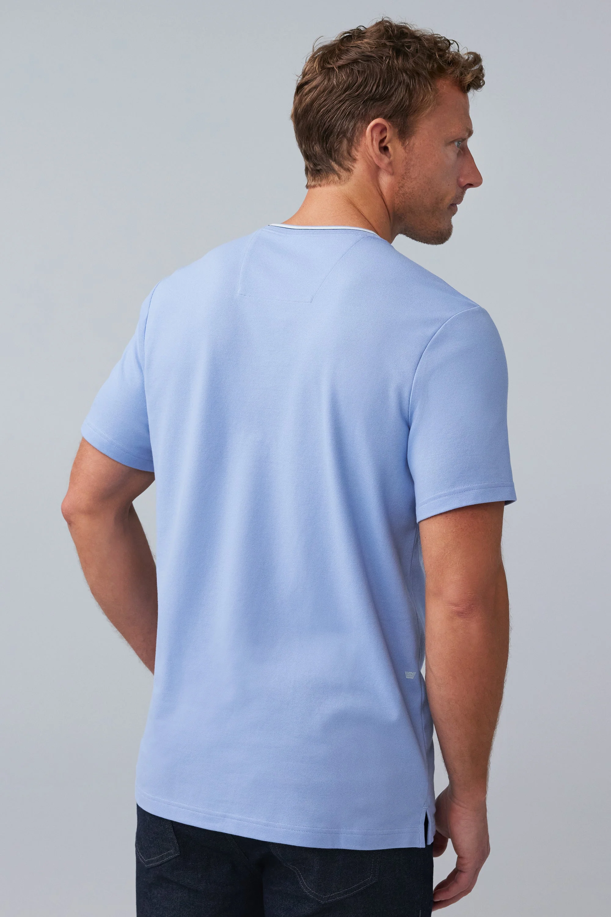 SILVER Pique T-Shirt - Image 7
