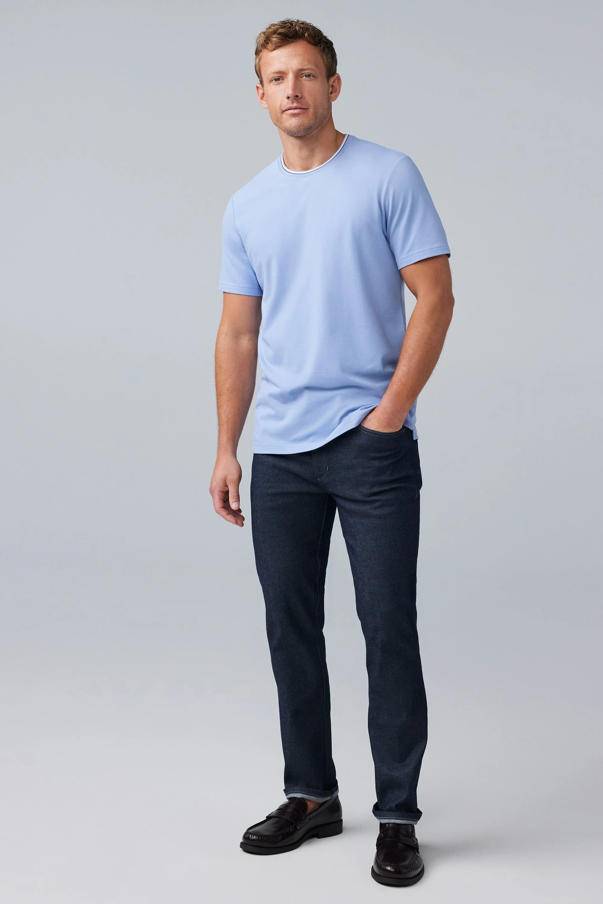 SILVER Pique T-Shirt - Image 8