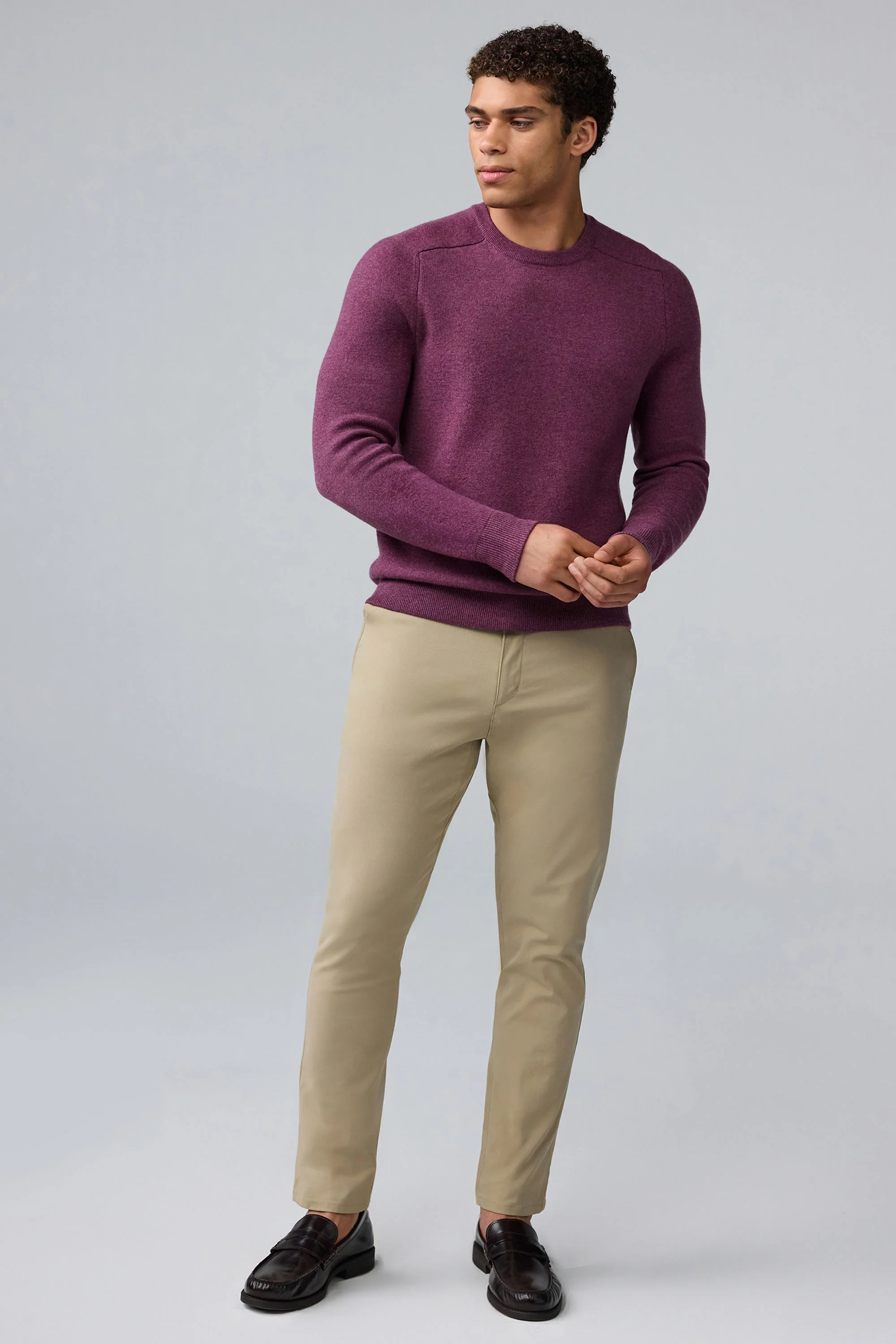Tech Cashmere Crew Neck Sweater - Image 11