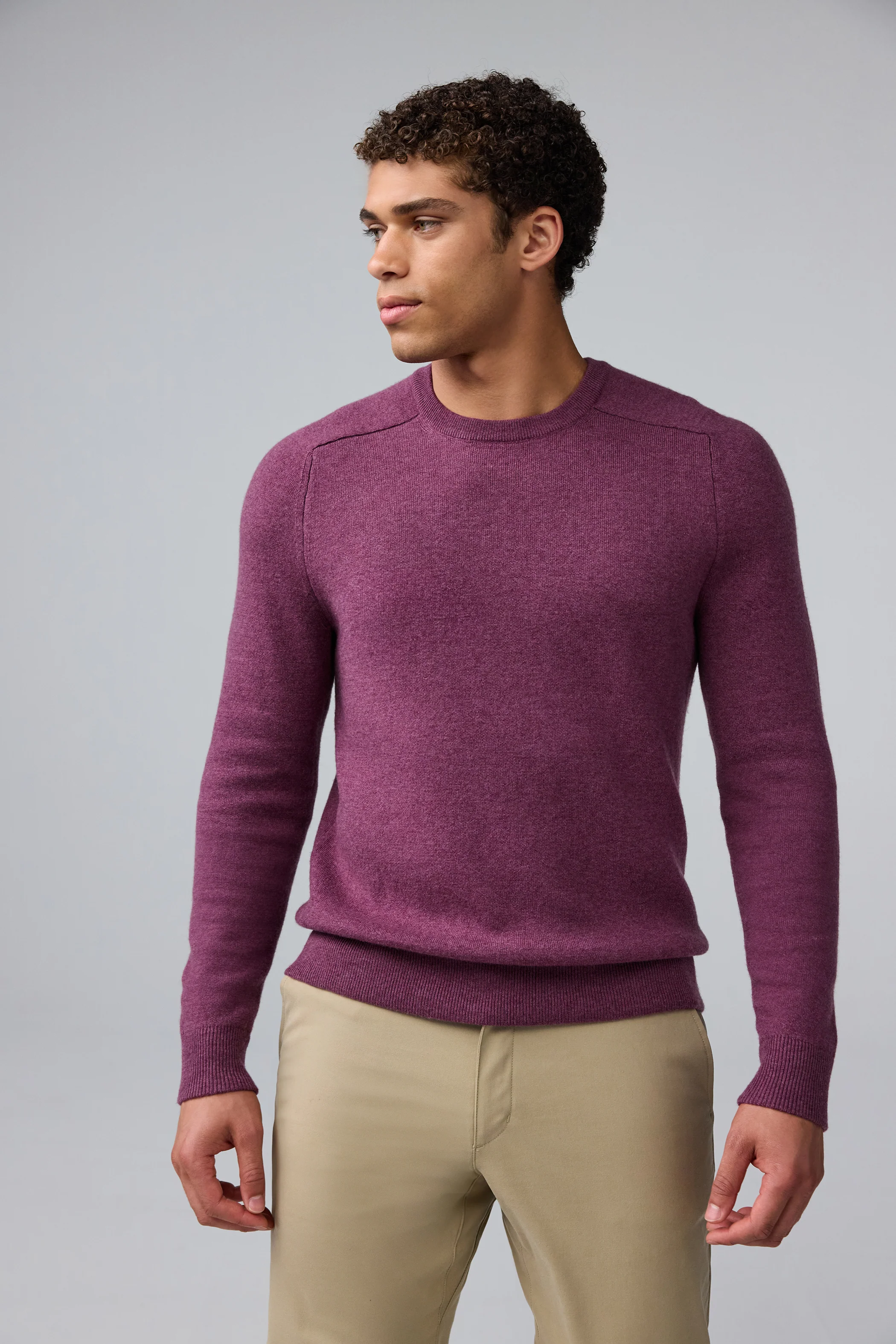 Tech Cashmere Crew Neck Sweater - Image 8