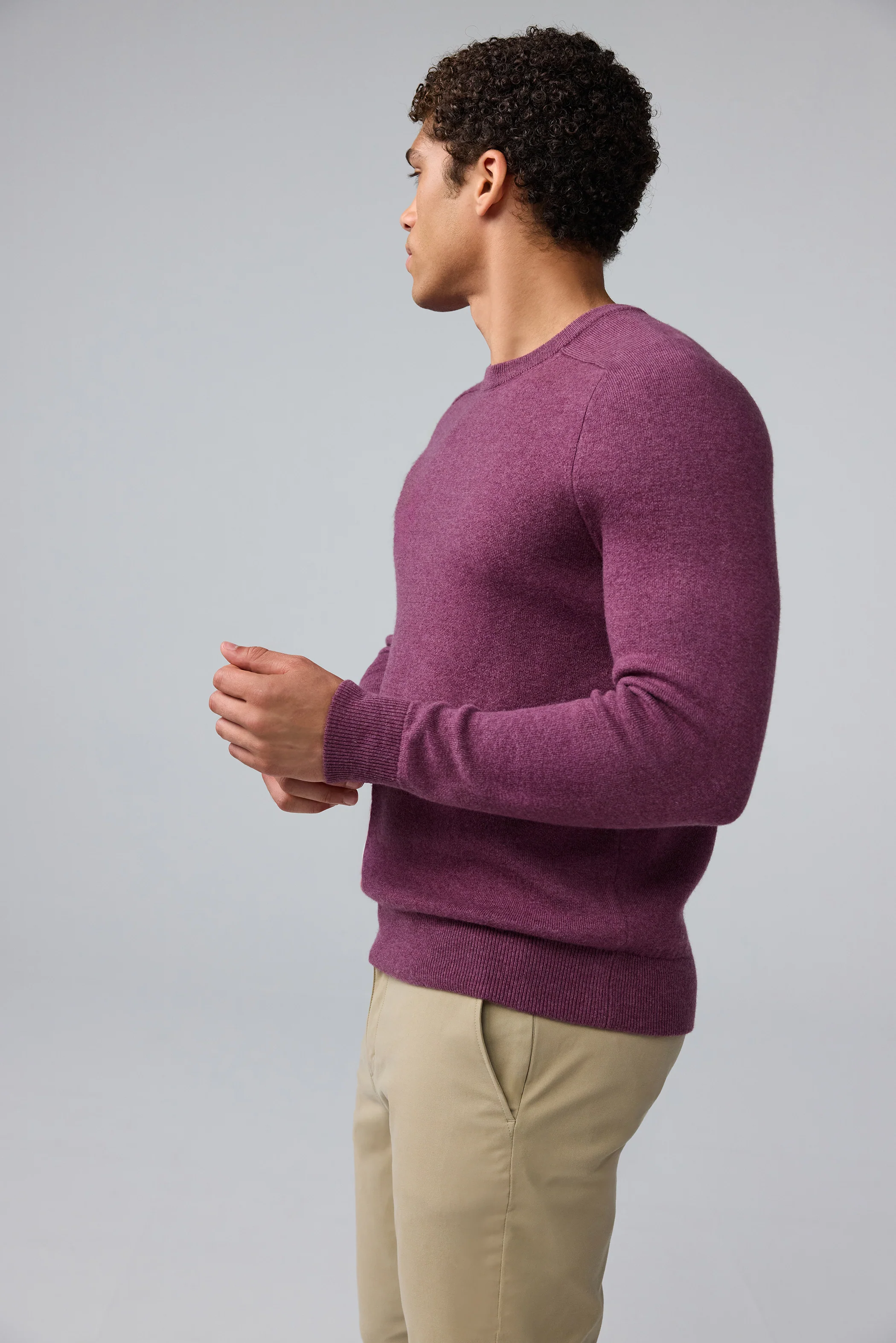 Tech Cashmere Crew Neck Sweater - Image 9