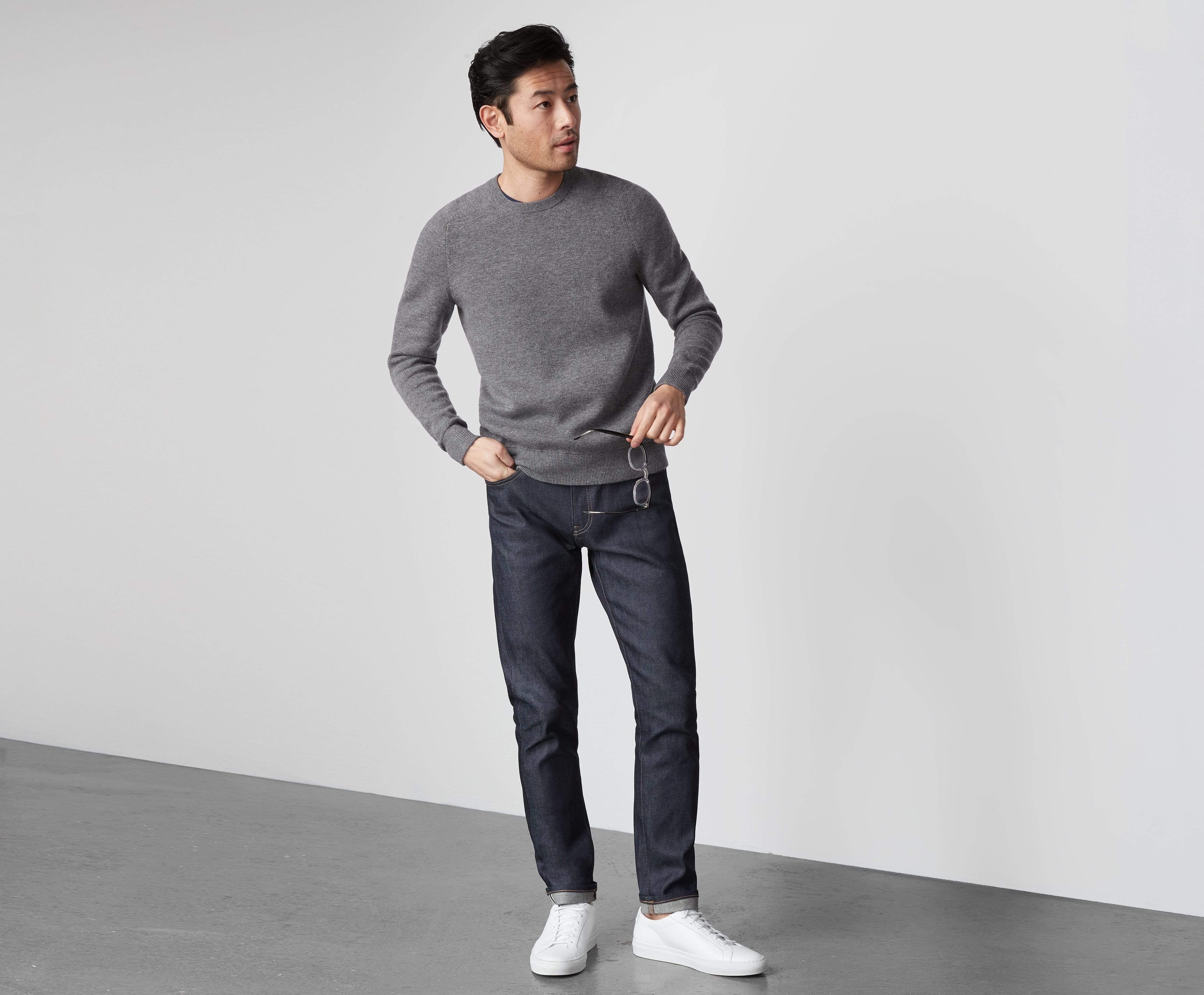 Tech Cashmere Crew Neck Sweater - Image 5