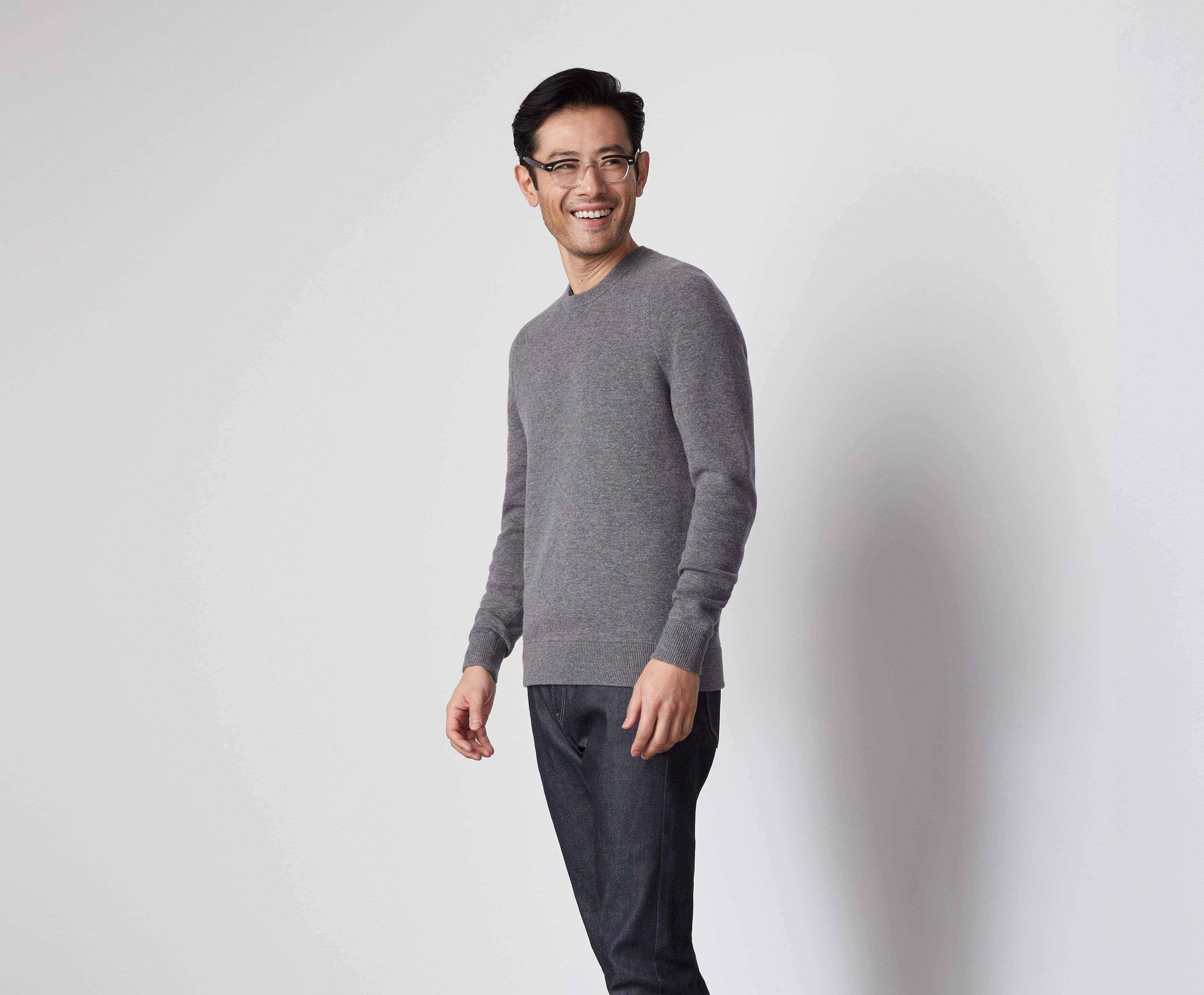 Tech Cashmere Crew Neck Sweater - Image 7