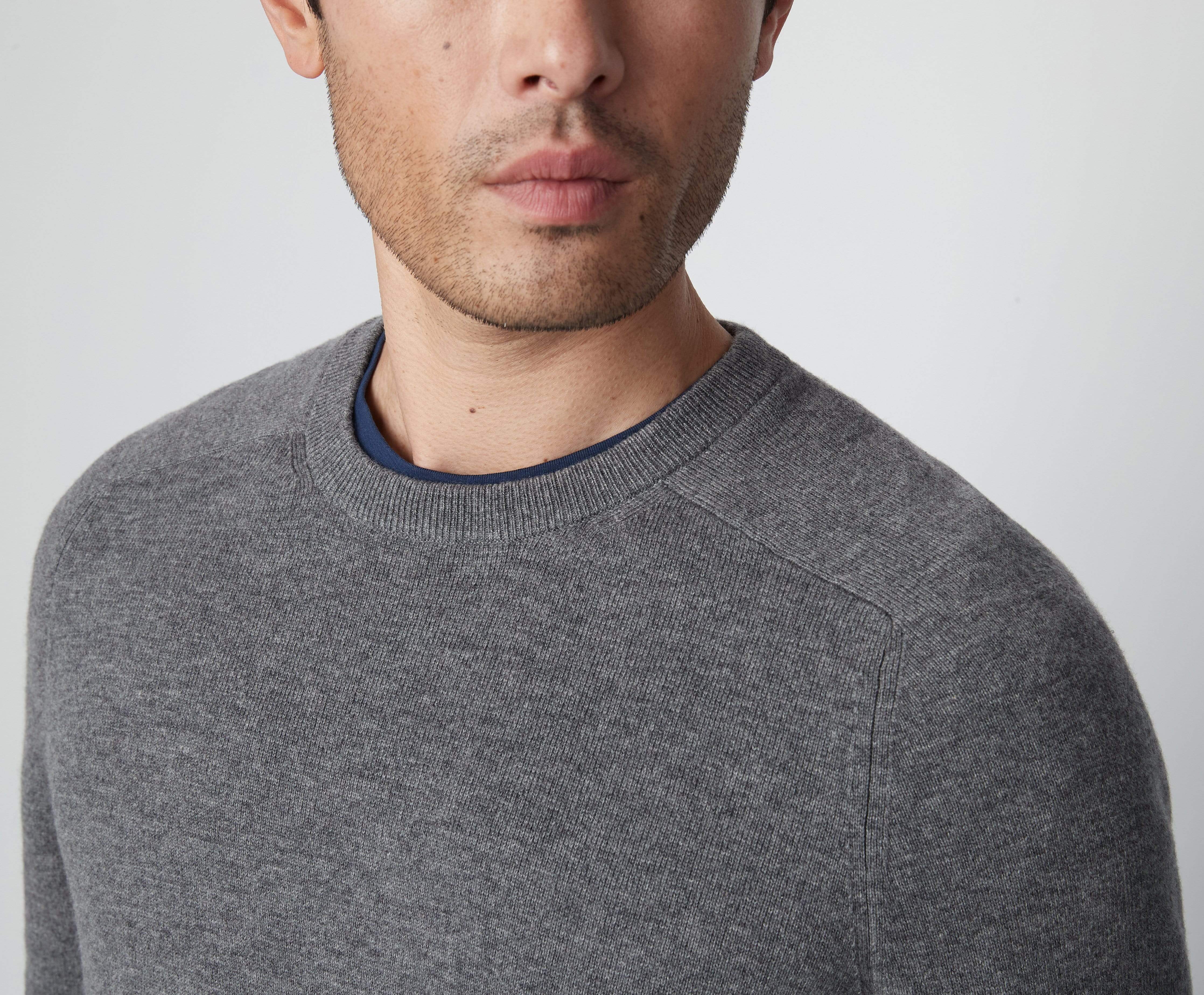 Tech Cashmere Crew Neck Sweater - Image 8