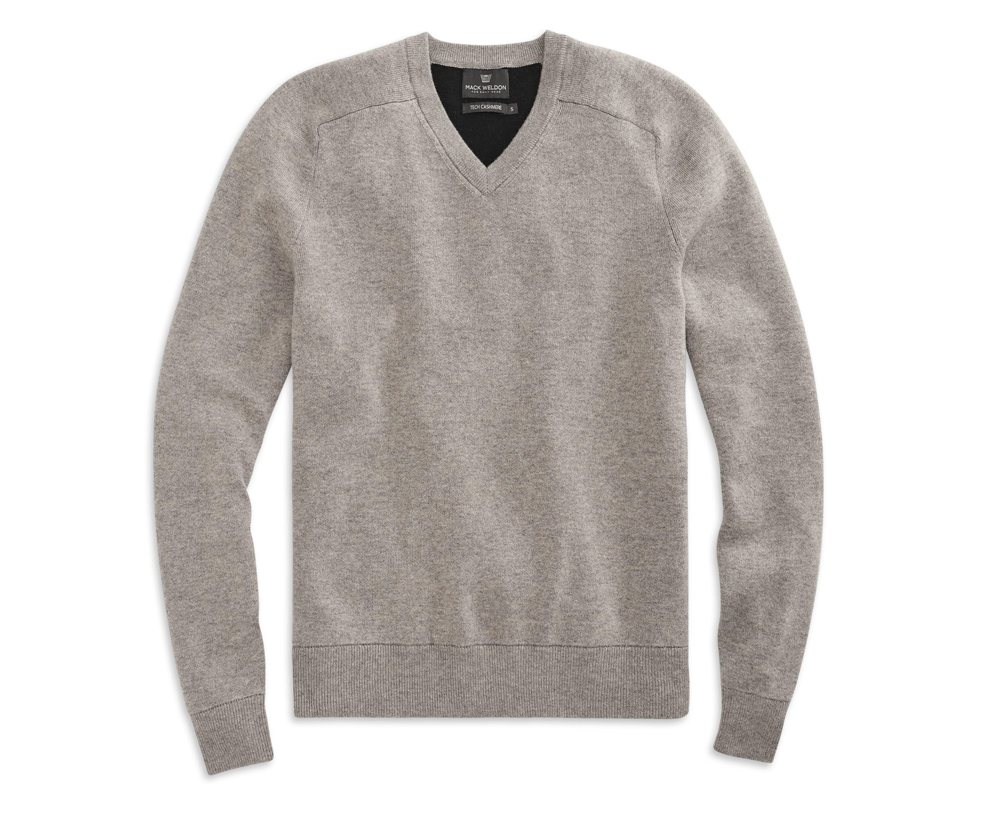 Tech Cashmere V-Neck Sweater - Image 3
